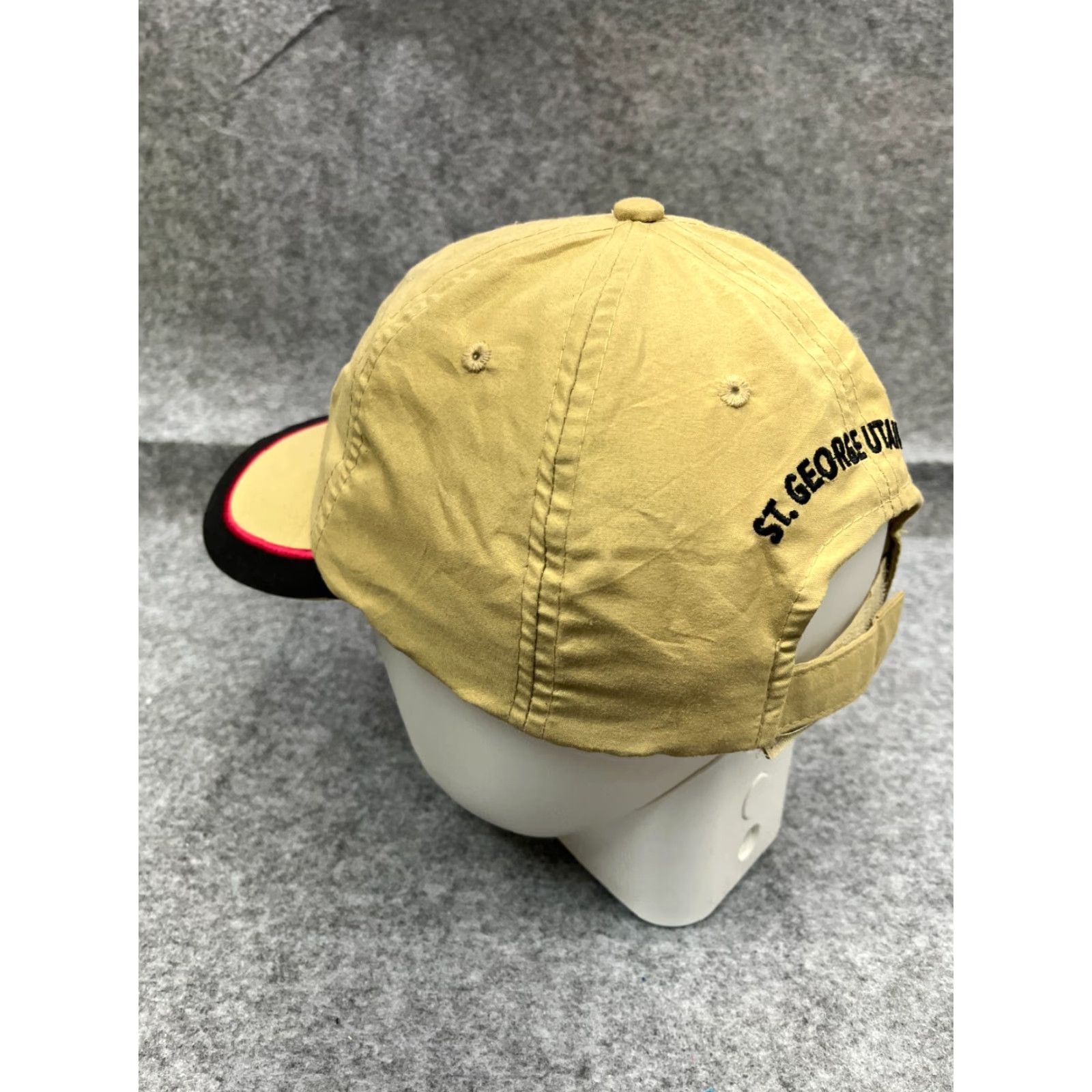 Huntsman Huntsman World Senior Games Hat Cap Strap Back Adult Beige Polyester Sports Size ONE SIZE - 5 Thumbnail