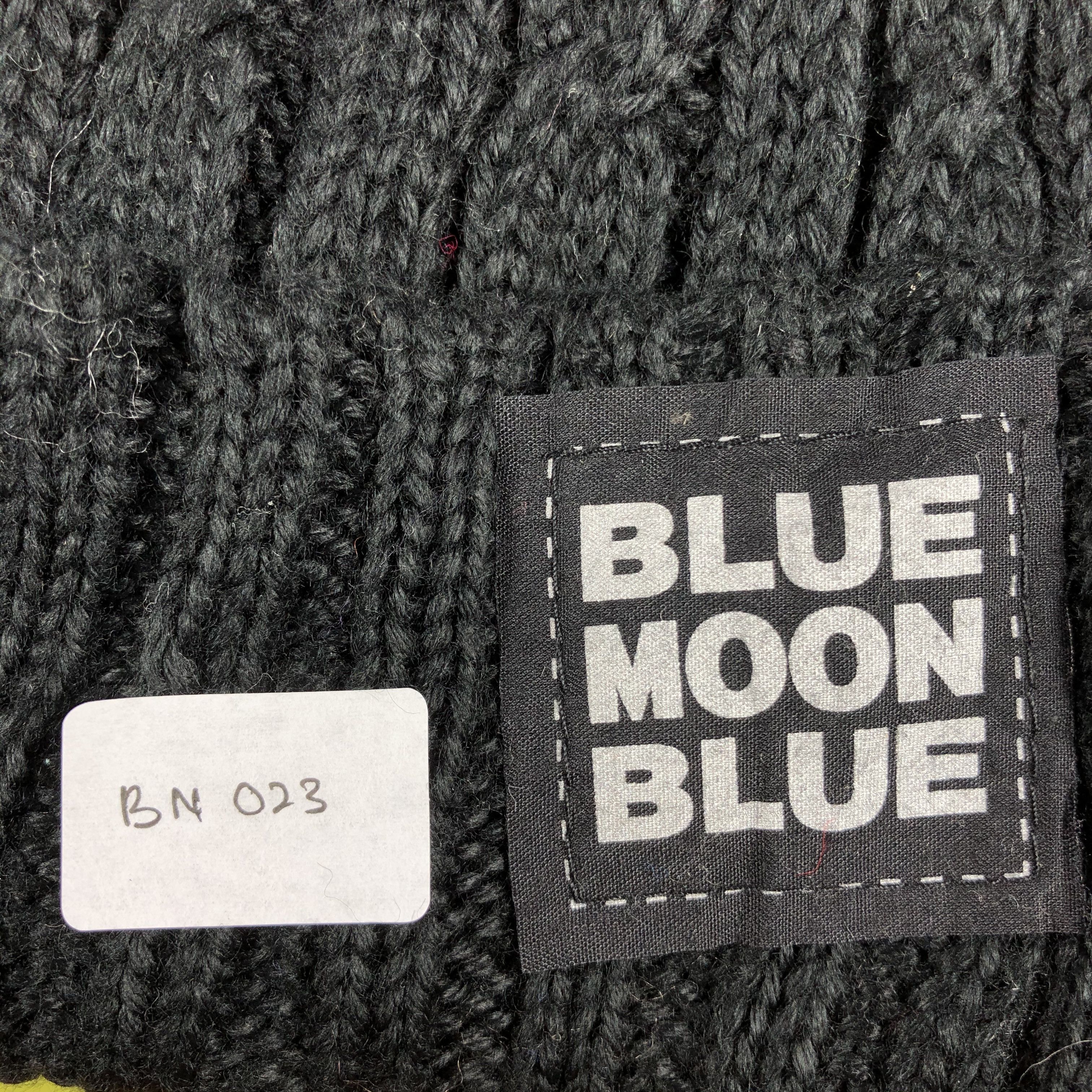 Japanese Brand Japanese Blue Moon Blue Crochet Beanie Size ONE SIZE - 5 Thumbnail