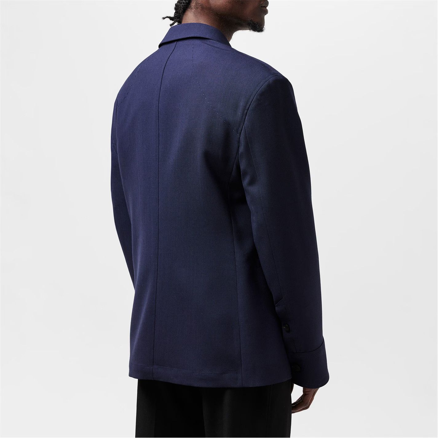 Jacquemus o1g2r1mq0426 Canevas Tailored Fit Blazer in Navy Size US M / EU 48-50 / 2 - 3 Thumbnail