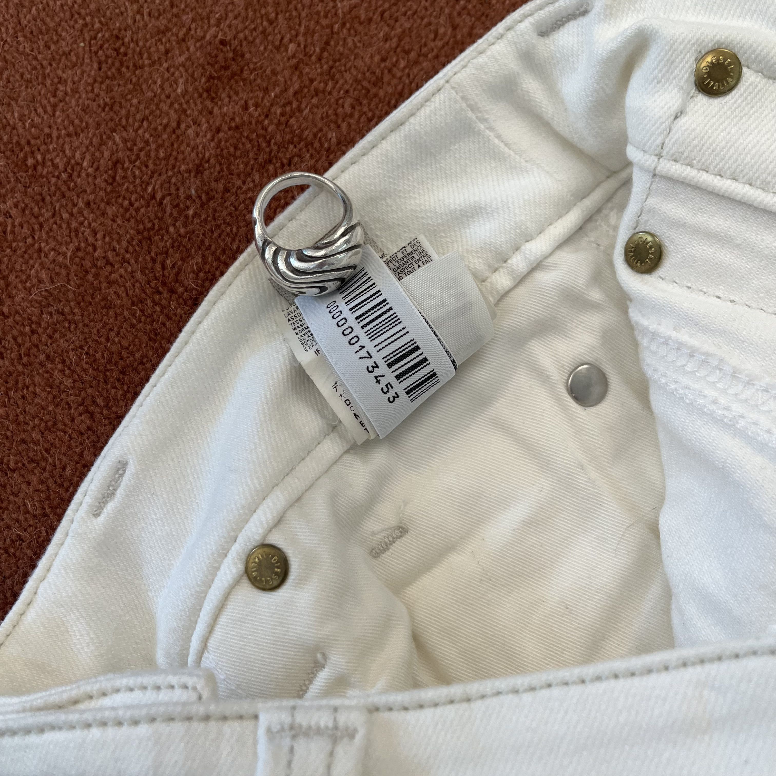Diesel Diesel White Denim Flares Sample Size US 28 / EU 44 - 14 Thumbnail