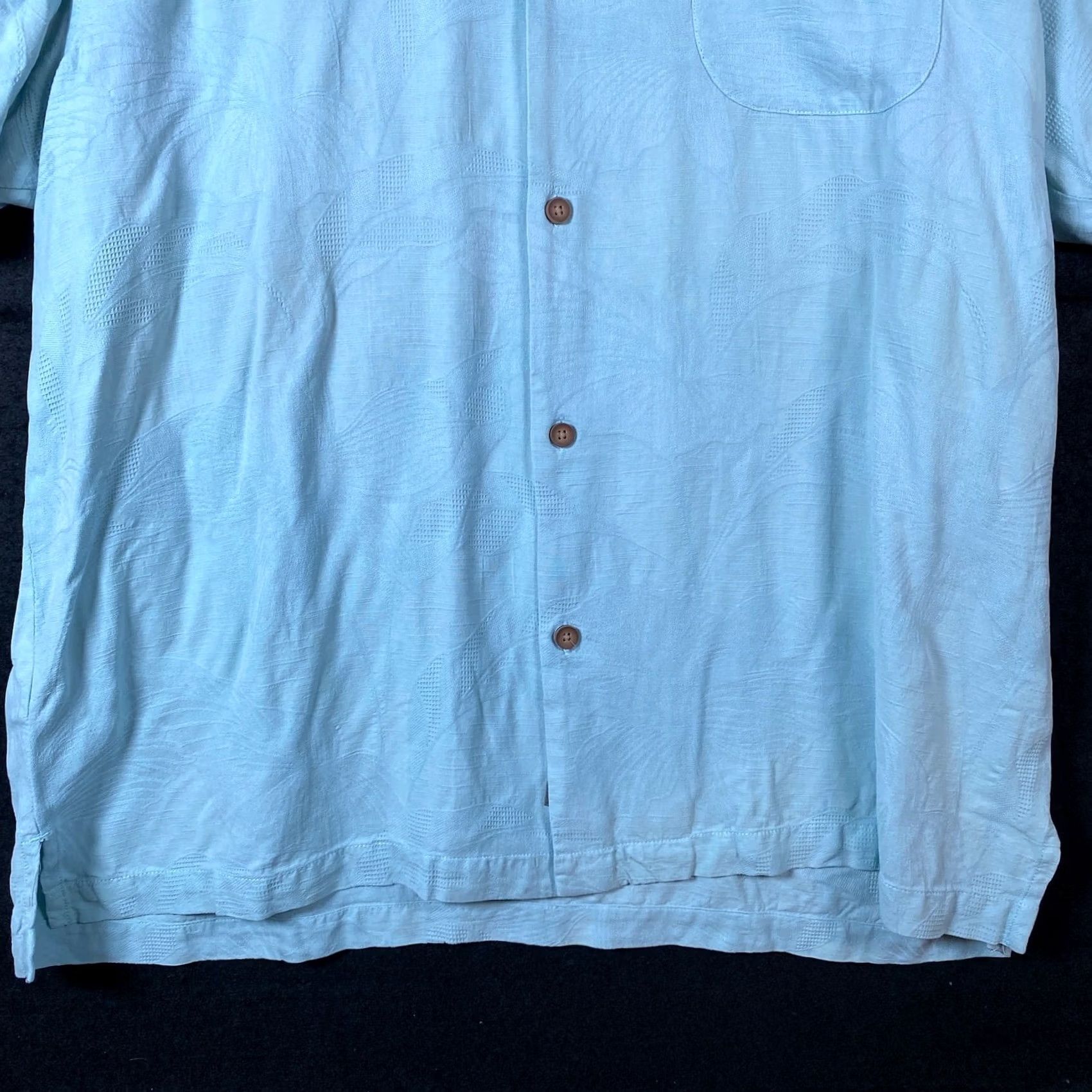 Tommy Bahama Tommy Bahama Mens Shirt Blue Hawaiian Camp 100% Silk Button-Up XL Casual Party Holiday Floral Camp Hawaiian Men Shirt XL BudApril Size US XL / EU 56 / 4 - 3 Thumbnail