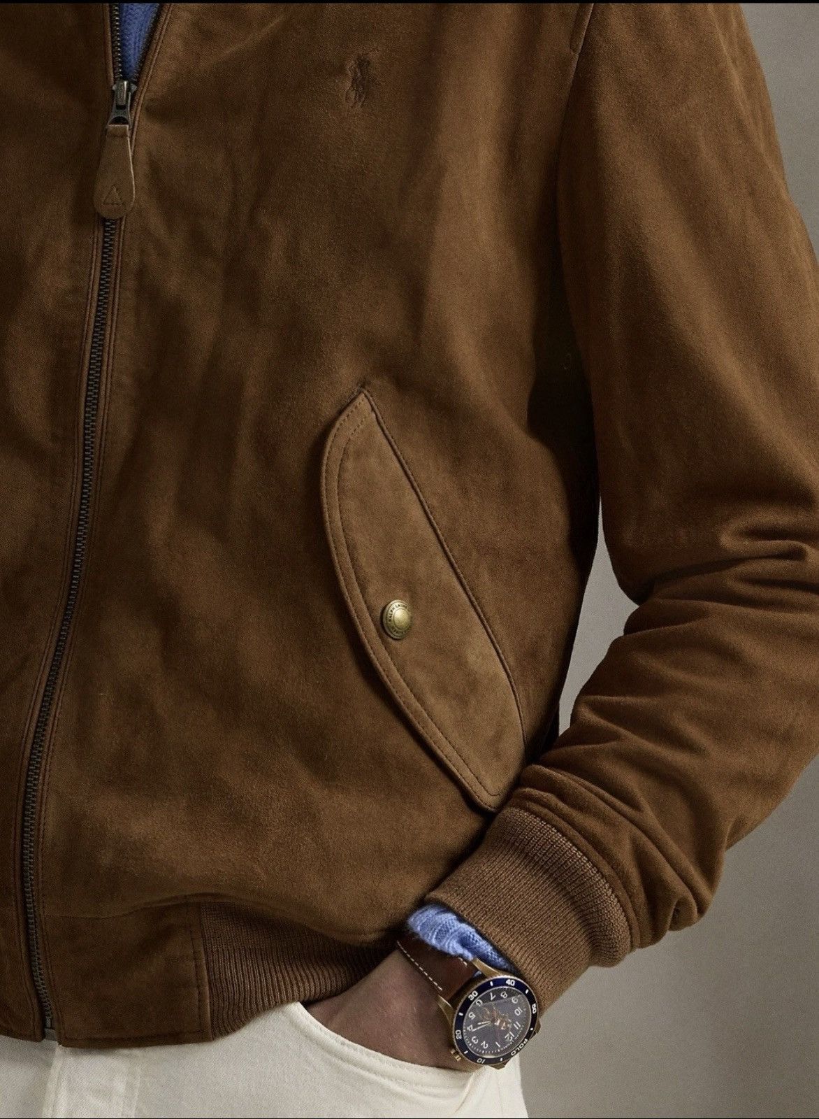 Polo Ralph Lauren Ralph Lauren Polo Suede Jacket Medium Size US M / EU 48-50 / 2 - 2 Thumbnail