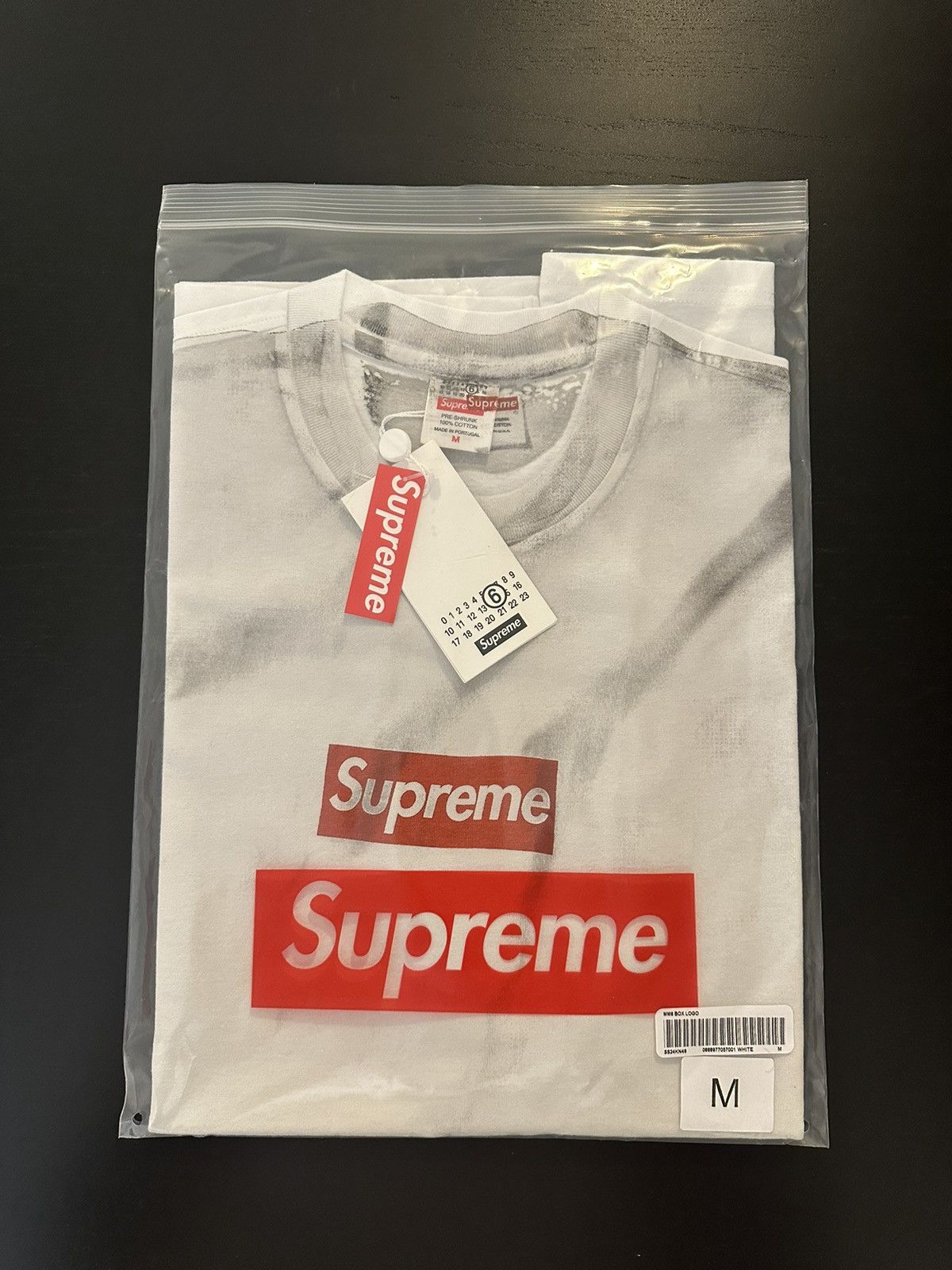 Maison Margiela Supreme Supreme x Maison Margiela Box Logo Tee Grailed