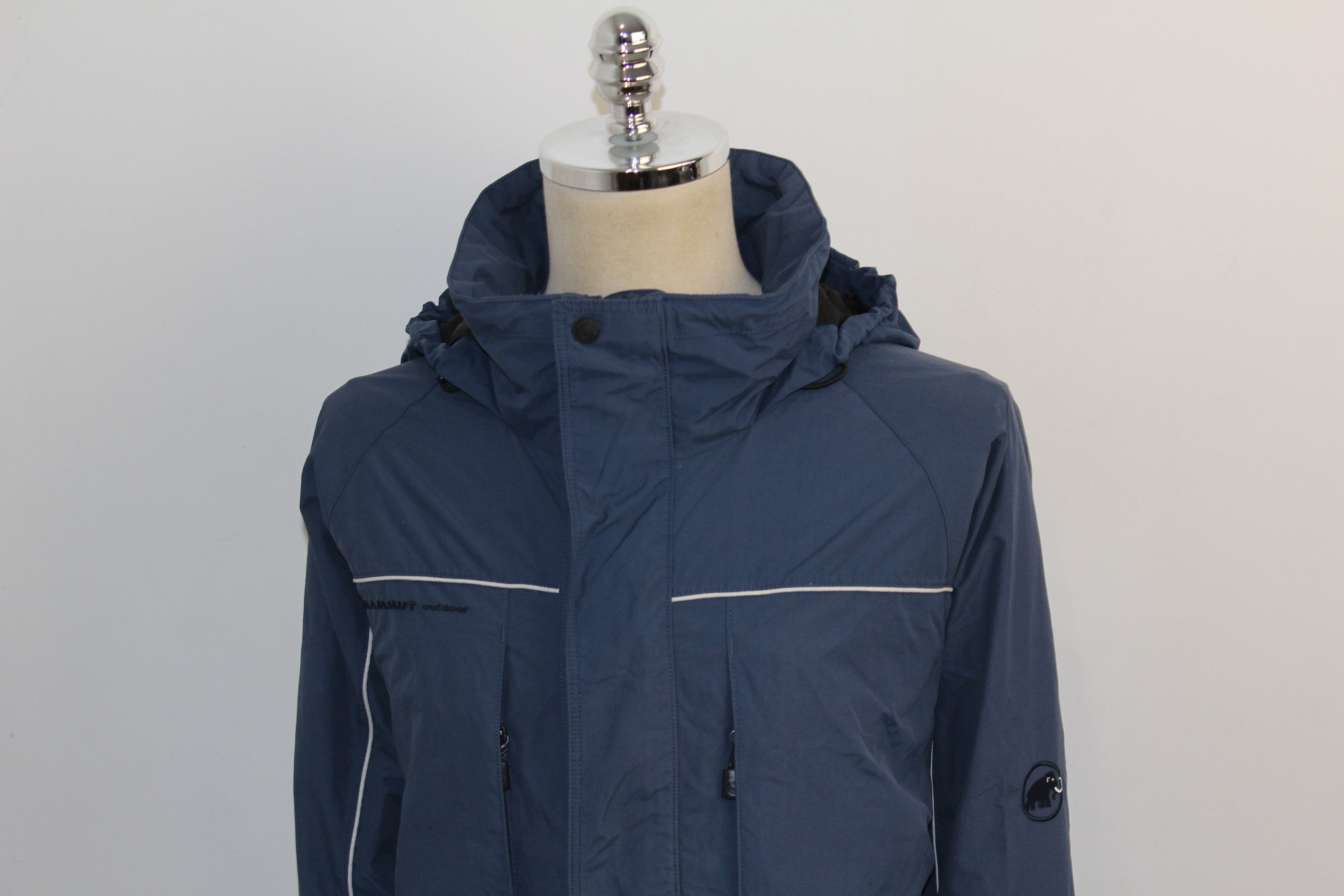 Mammut MAMMUT Dry Tech Waterproof Blue Jacket Size US XL / EU 56 / 4 - 3 Thumbnail