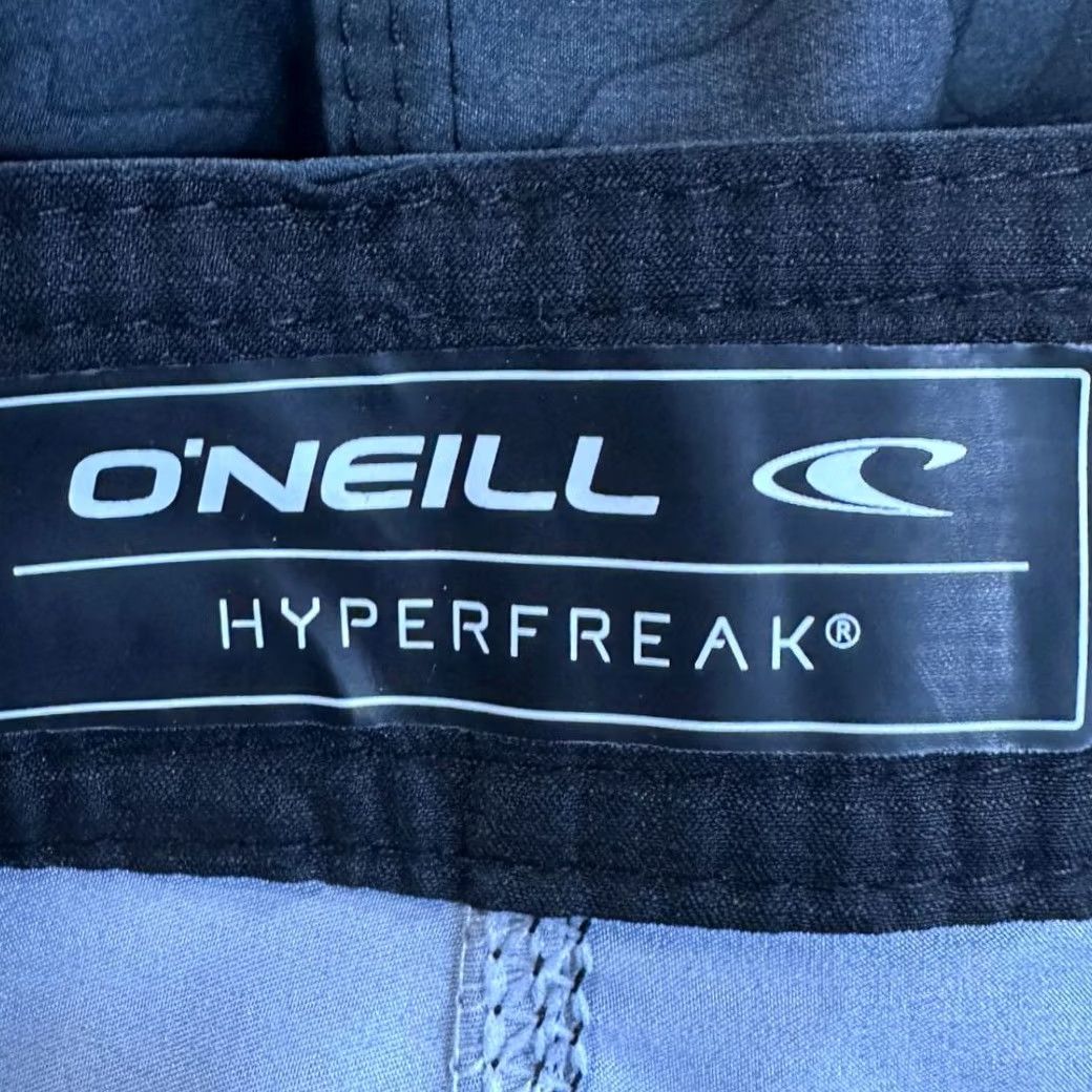 O'Neill O'Neill Hyper Freak Swim Trunks Mens 30 Grey Camouflage Board Shorts Pockets Size US 29 - 4 Thumbnail