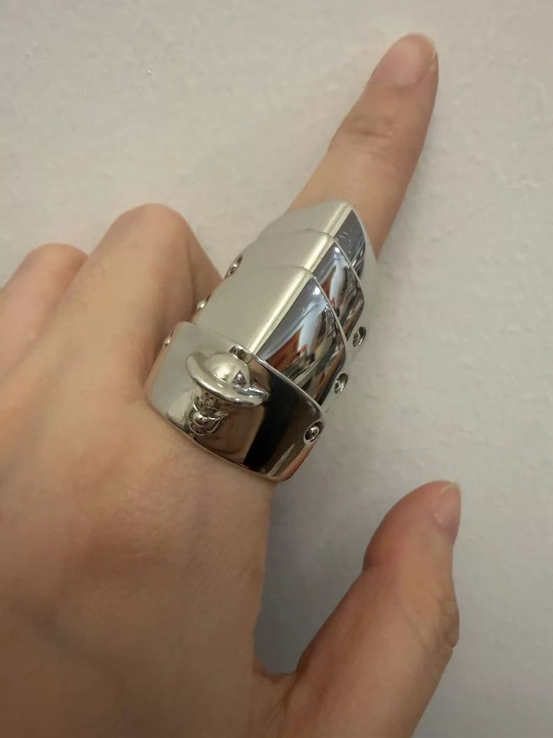 Vivienne Westwood Vivienne Westwood Saturn Four-Part Armor Ring Size ONE SIZE - 1 Thumbnail