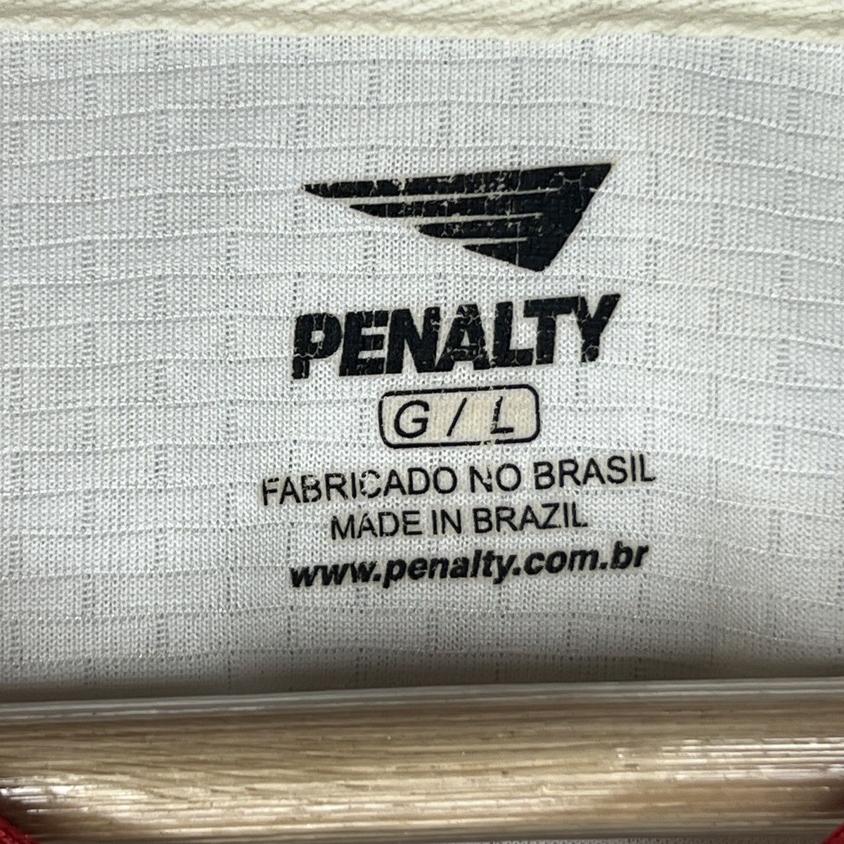 Penalty São Paulo Penalty Vintage Tshirt Tee Jersey 90s Y2K White 24 Size US L / EU 52-54 / 3 - 9 Thumbnail
