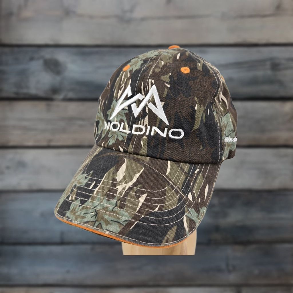 Logo 7 Hit Wear Moldino Mitsubishi Hitachi Hat Men Tool Smokey Branch Camo White Logo Adjustable Trucker Hat Men One Size Camouflage Casual Workwear Size ONE SIZE - 1 Thumbnail