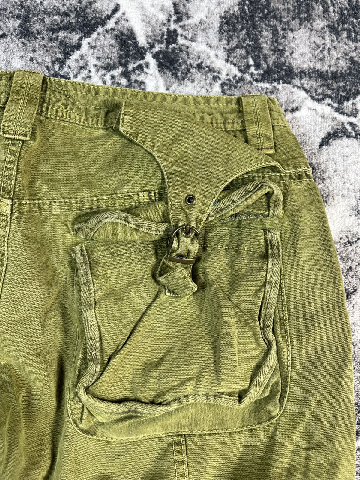 Other Olive Multi Pocket Cargo Pants Size 36 Fit 34 Size US 34 / EU 50 - 18 Thumbnail
