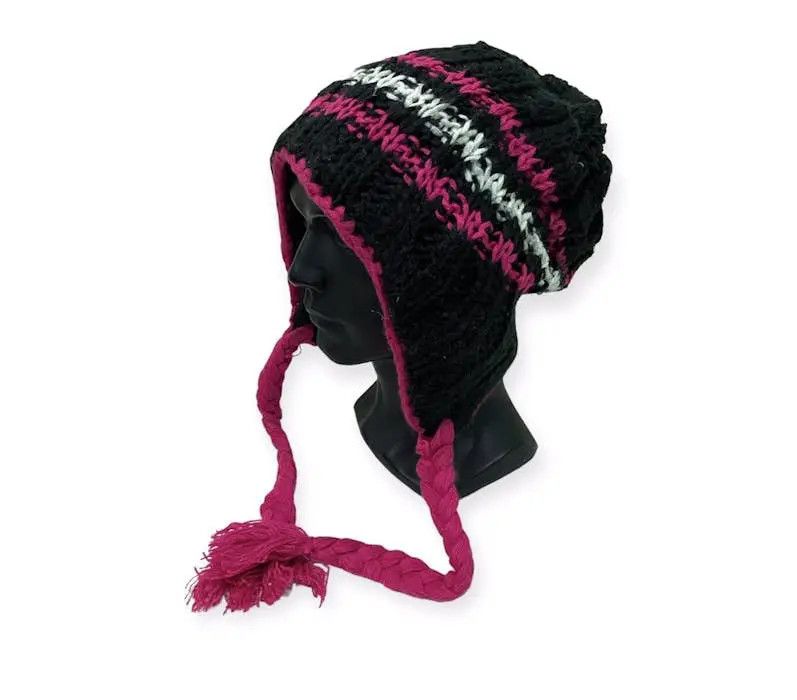 Japanese Brand × Kapital × Vintage Japanese Brand Knit Earflap Beanie Hat Size ONE SIZE - 1 Thumbnail