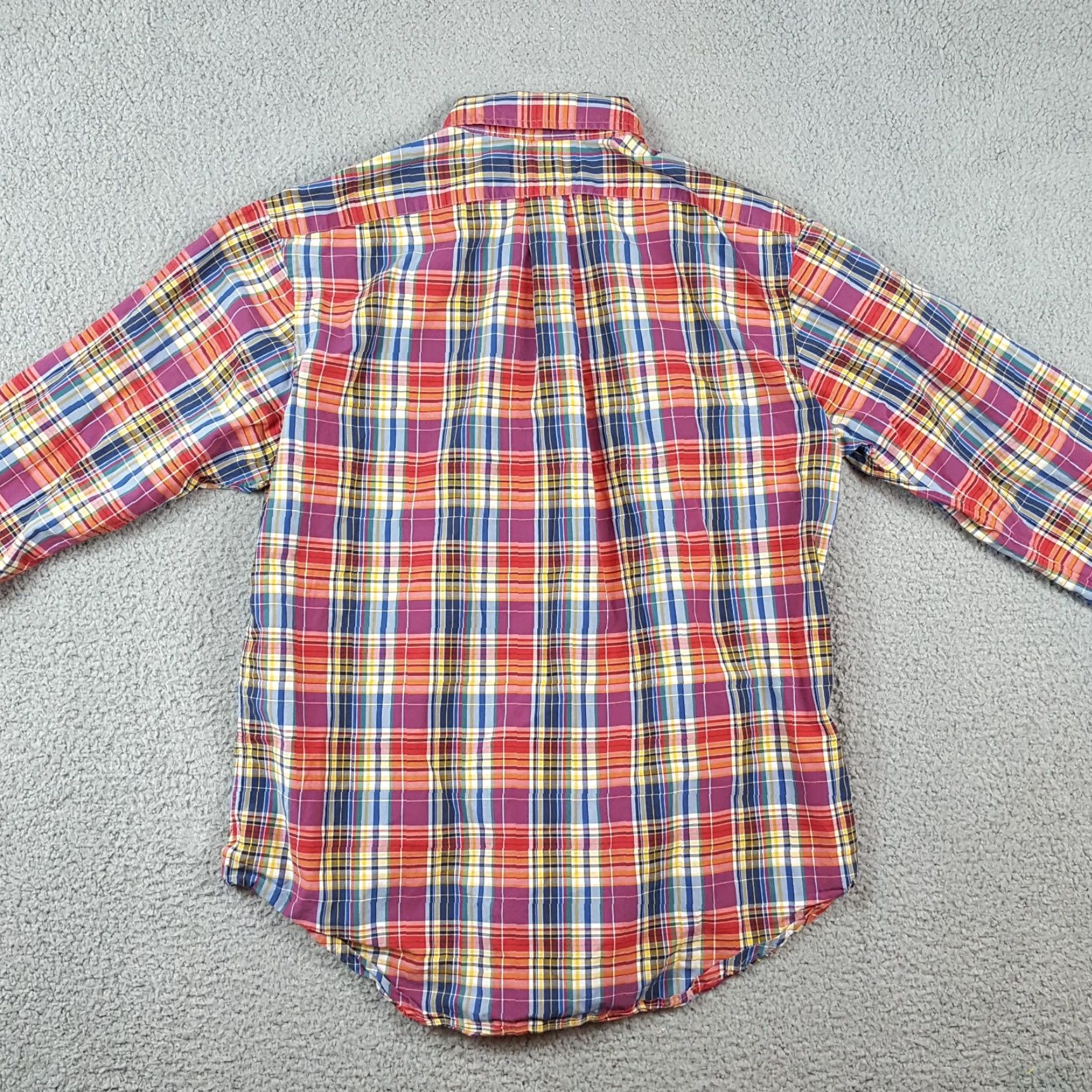 Ralph Lauren Vintage Ralph Lauren Polo Long Sleeve Shirt Men Large Casual Preppy Oxford Multi 90s Size US L / EU 52-54 / 3 - 4 Thumbnail