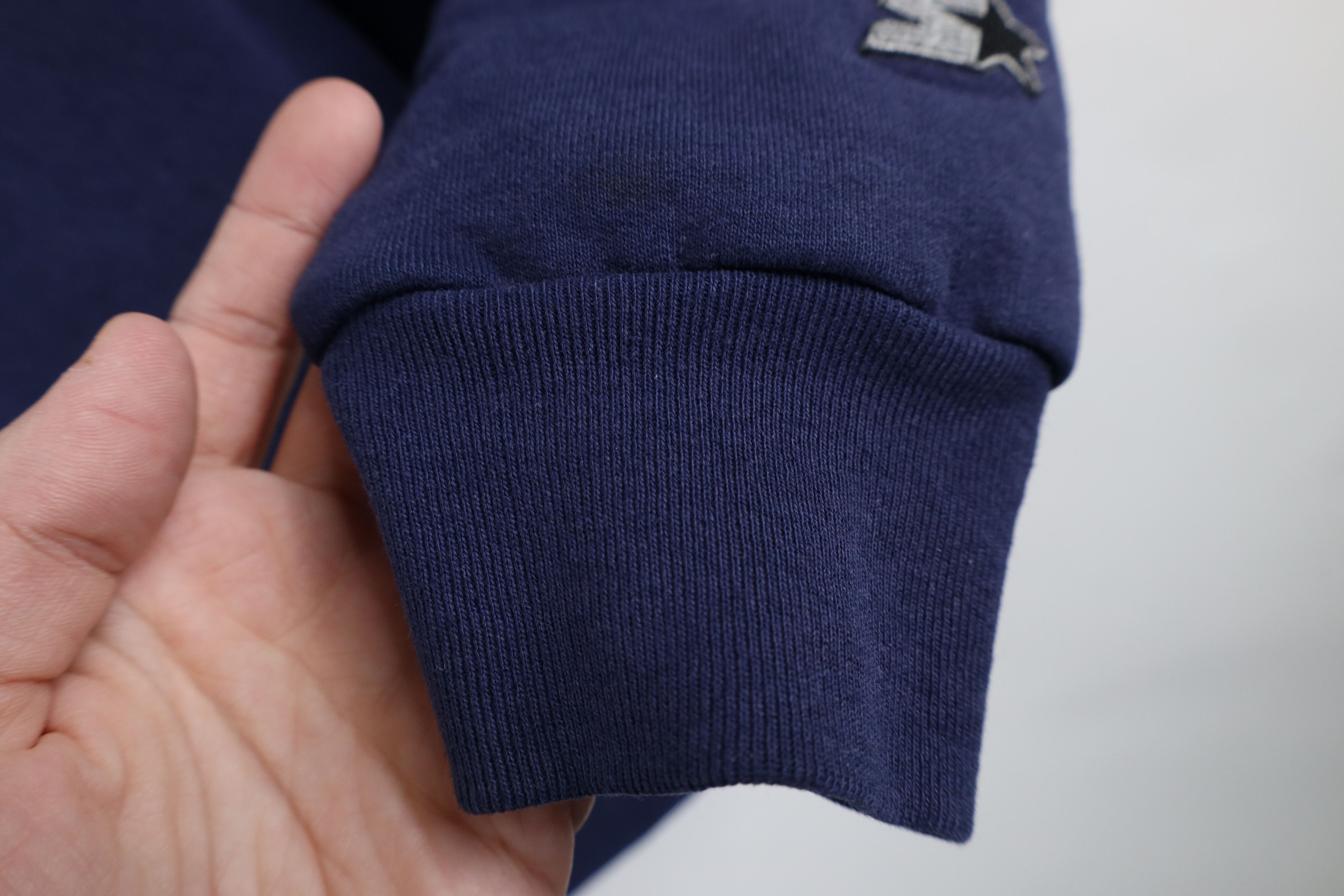 Starter × Vintage Vintage 90s Starter Spell Out Crewneck Sweatshirt Blue Size US M / EU 48-50 / 2 - 9 Thumbnail