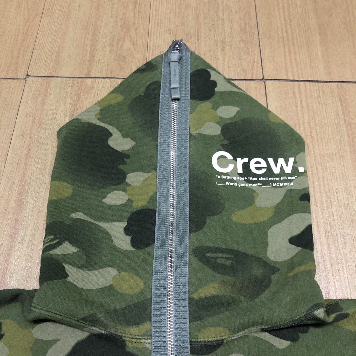 Bape BAPE Gradation Camo Full Zip Hoodie Size US M / EU 48-50 / 2 - 4 Thumbnail