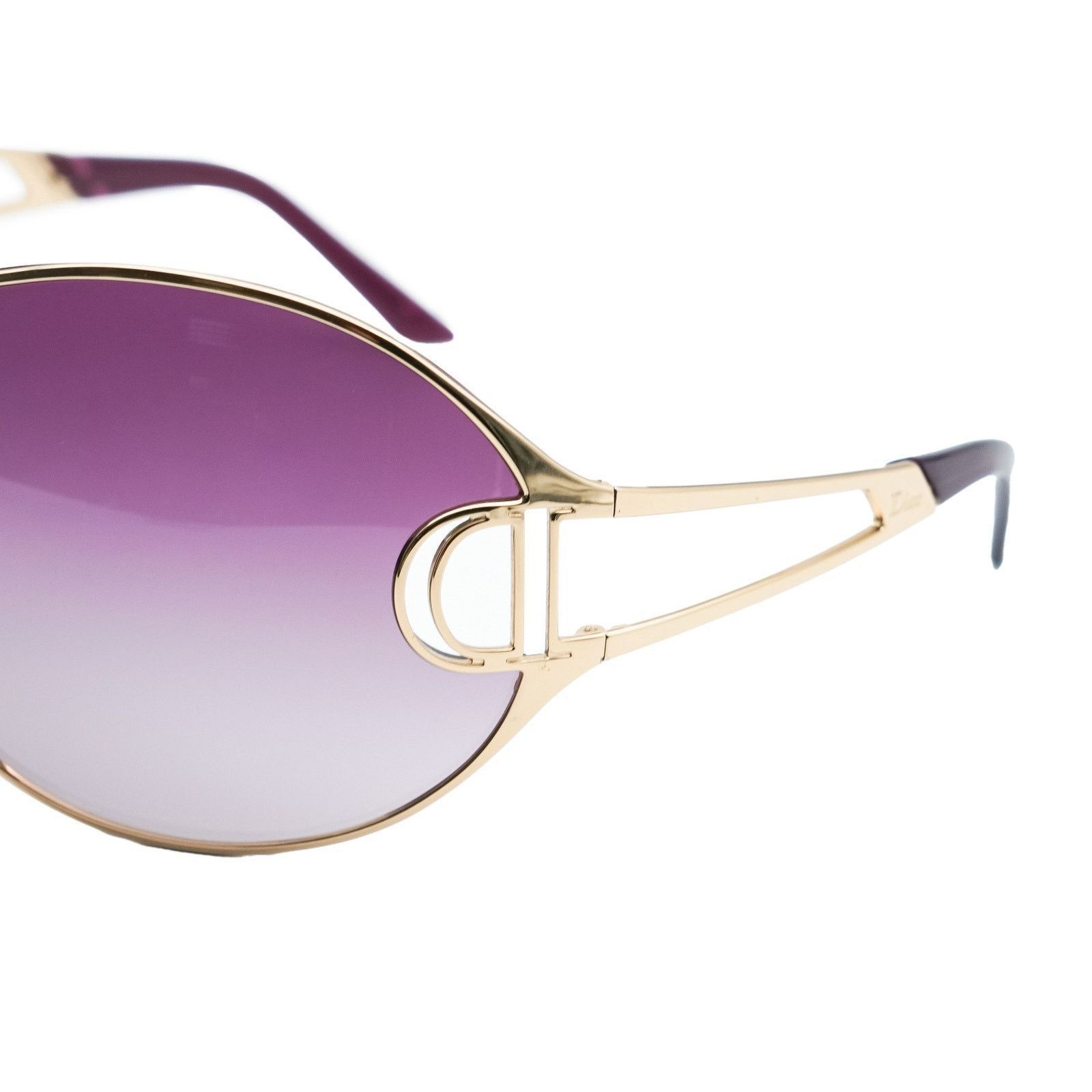 Dior Vintage Dior Diorissimo 1 D Logo Gradient Shield Sunglasses Size ONE SIZE - 6 Thumbnail