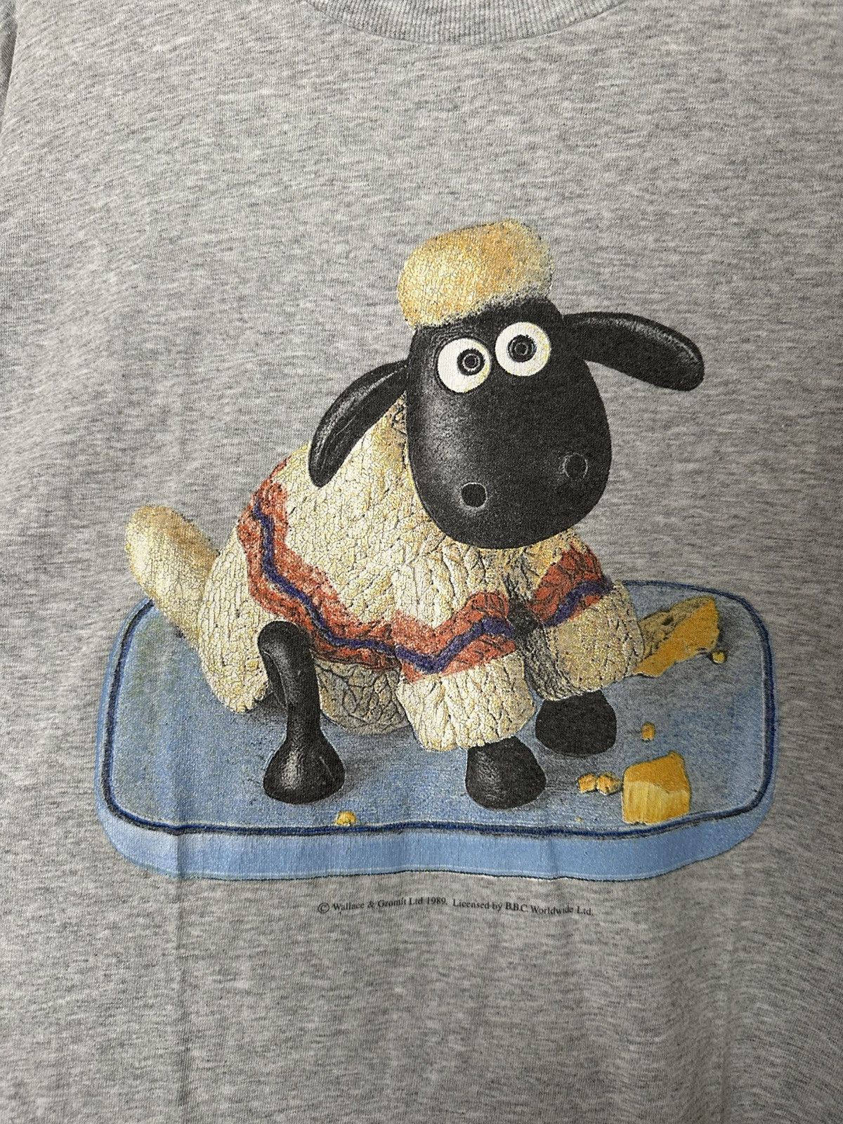 Vintage 1989 Wallace & Gromit Movie Vintage T-Shirt Tee Size US L / EU 52-54 / 3 - 7 Thumbnail