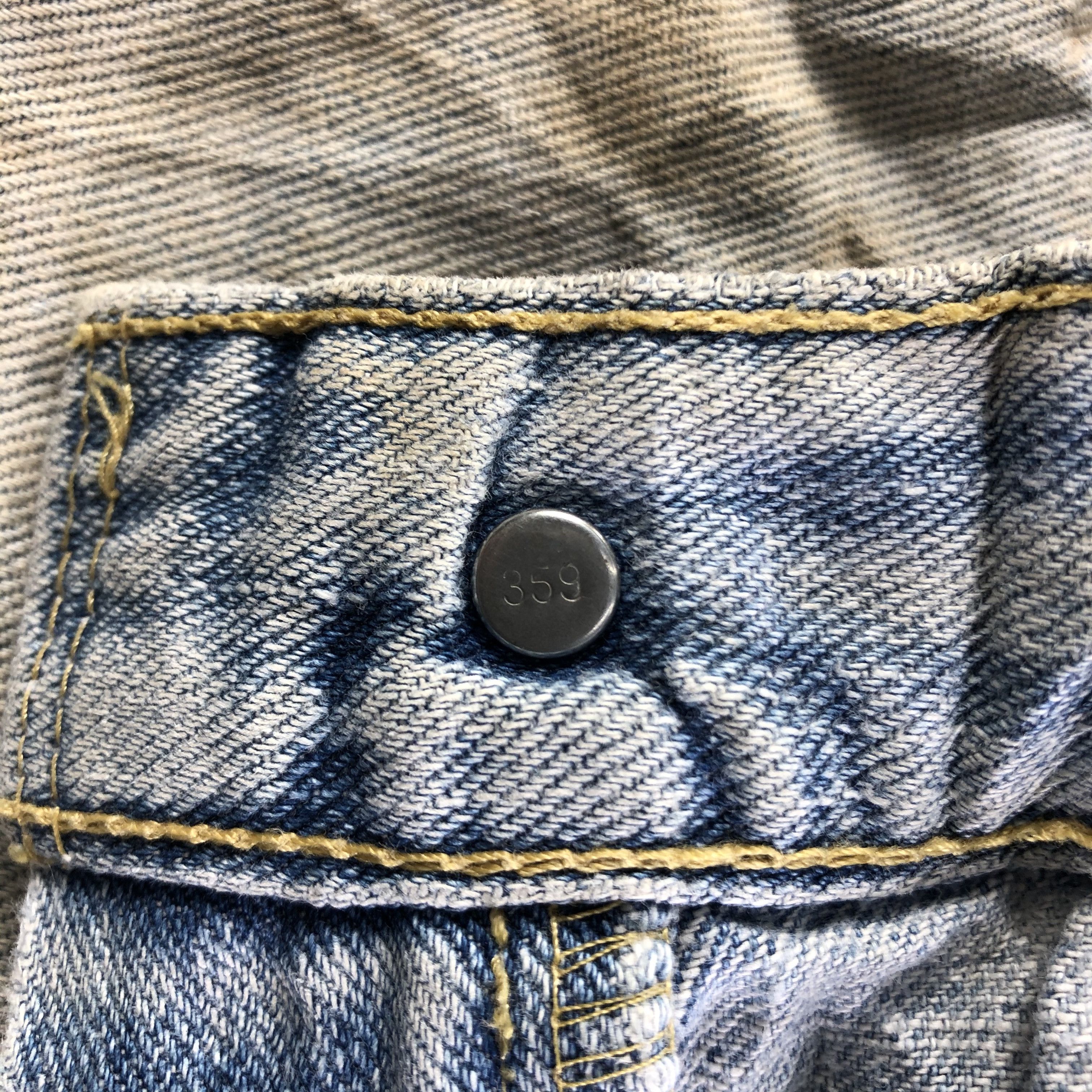 Levi's 90s Vintage Light Wash Levis 534 Jeans-J3937 Size US 32 / EU 48 - 10 Thumbnail