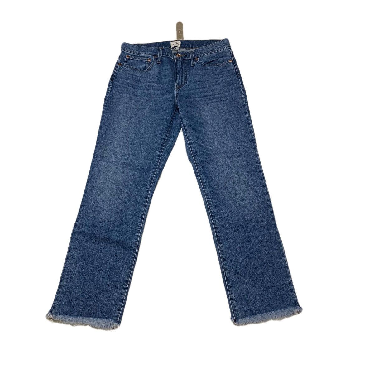 J.Crew J. Crew Vintage Wash Distressed Denim Jeans Size US 27 - 1 Thumbnail