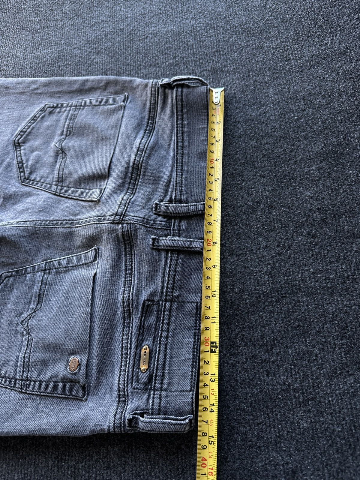 Diesel 🚨 RARE DIESEL MEN DENIM JEANS AVANT GARDE IFSIXWASNINE Y2K Size US 30 / EU 46 - 17 Thumbnail