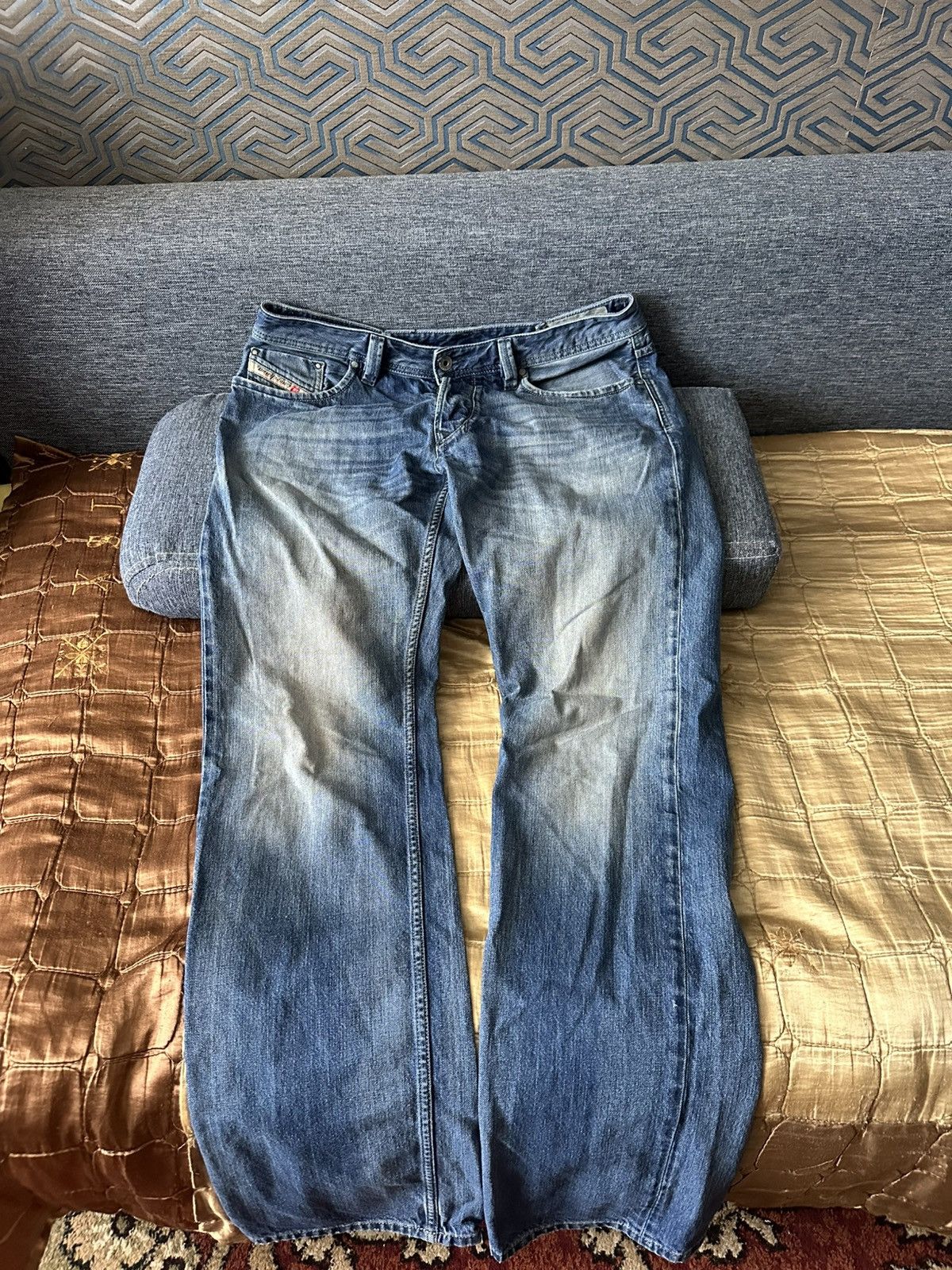 Diesel × Vintage Diesel Industry Jeans – Vintage Style Size US 34 / EU 50 - 2 Thumbnail