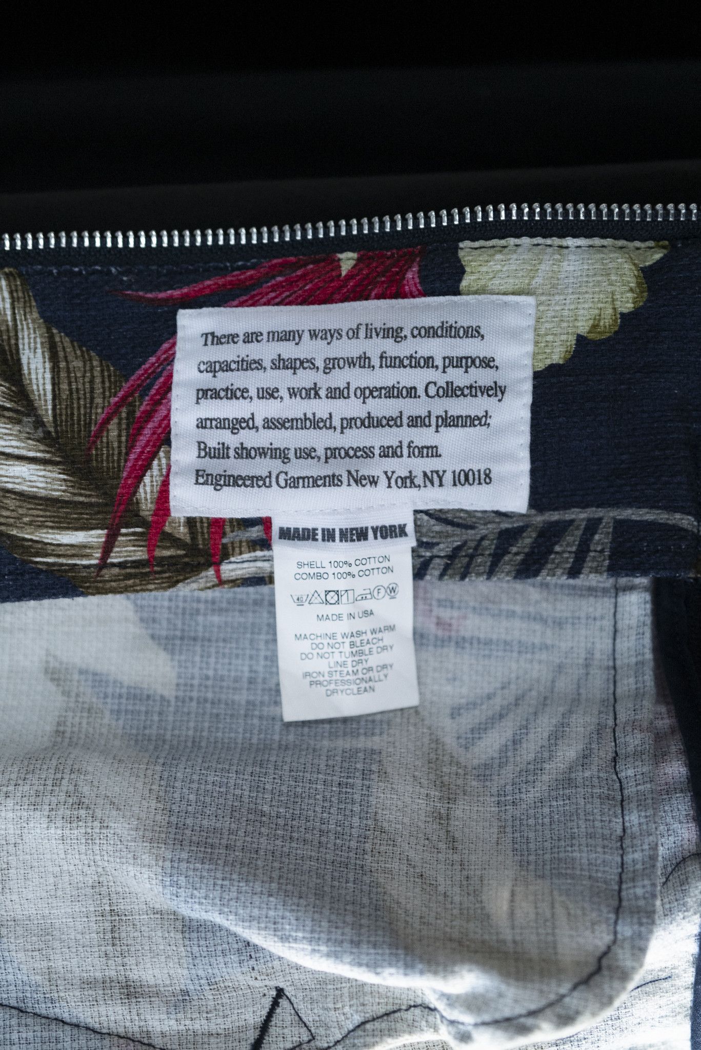 Engineered Garments Engineered GarmentsFloral Print Bomber Jacket sz L Size US L / EU 52-54 / 3 - 5 Thumbnail