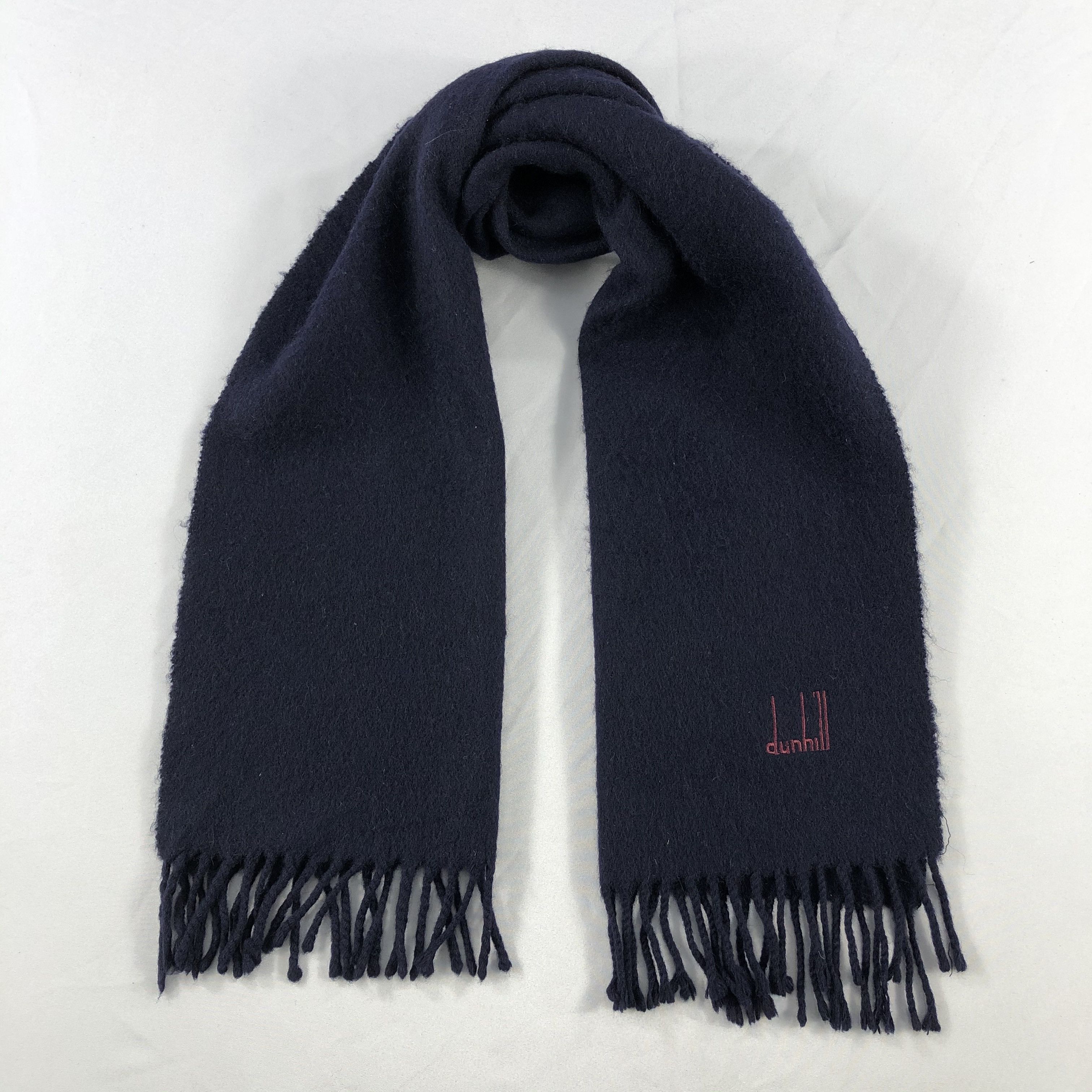 Alfred Dunhill × Vintage Vintage Alfred Dunhill Scarf - WW3368 Size ONE SIZE - 1 Thumbnail