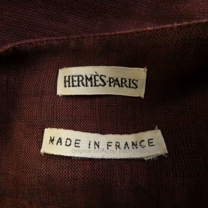 Hermes Hermes Linen Crew Neck Shirt Size XS / US 0-2 / IT 36-38 - 4 Thumbnail