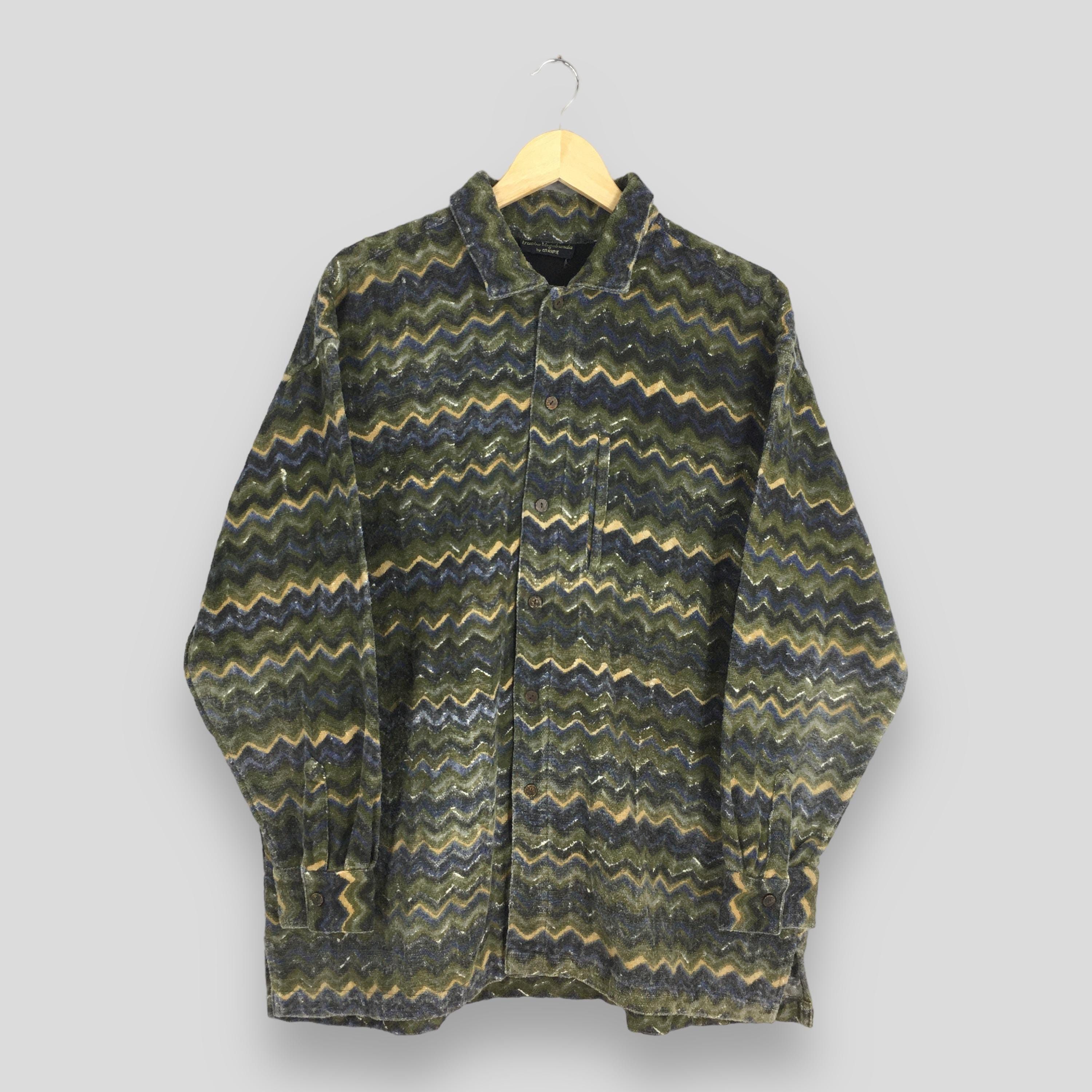 Tribal Streetwear × Vintage Vintage 90's Trucha Vagabunda Pattern Native Shirt XLarge Size US XL / EU 56 / 4 - 1 Thumbnail