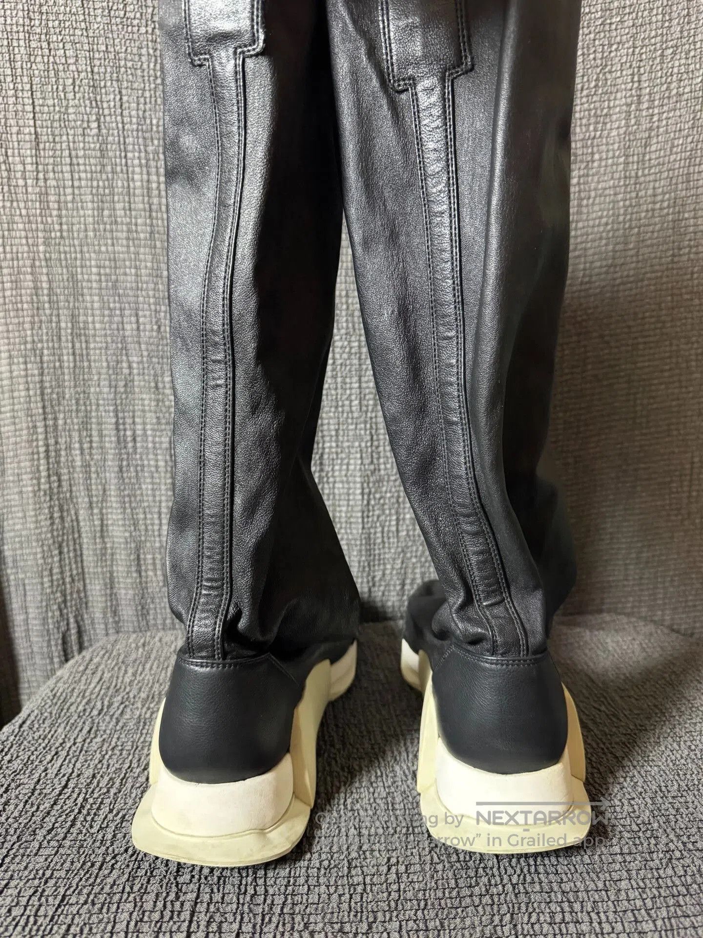 Rick Owens Rick Owens x Adidas High Top Leather Boots. Size US 7 / EU 40 - 6 Thumbnail