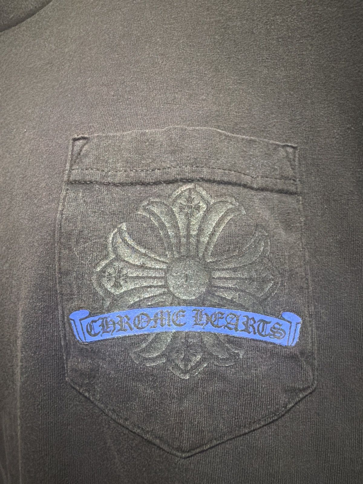 Chrome Hearts chrome hearts vintage blue horseshoe tee Size US L / EU 52-54 / 3 - 3 Thumbnail