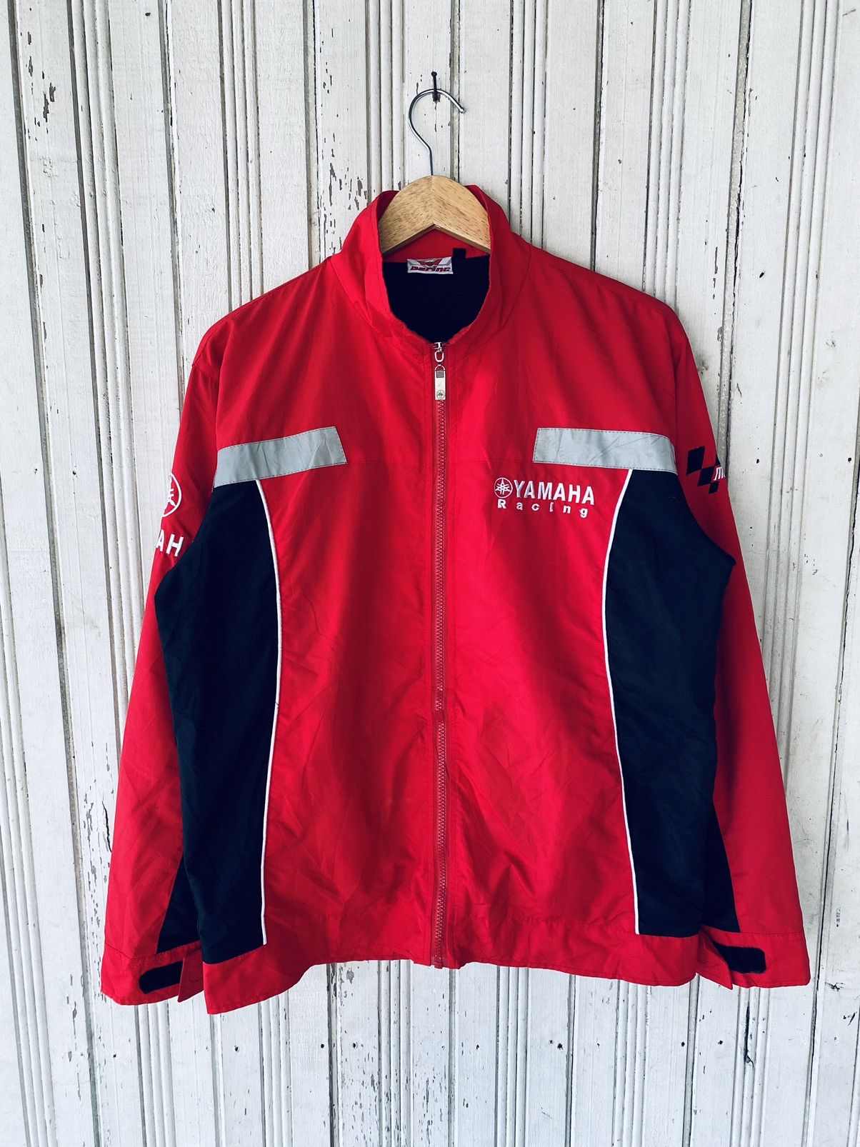 Yamaha Vintage Yamaha Racing Zipper Jacket By Daring Size US L / EU 52-54 / 3 - 1 Thumbnail