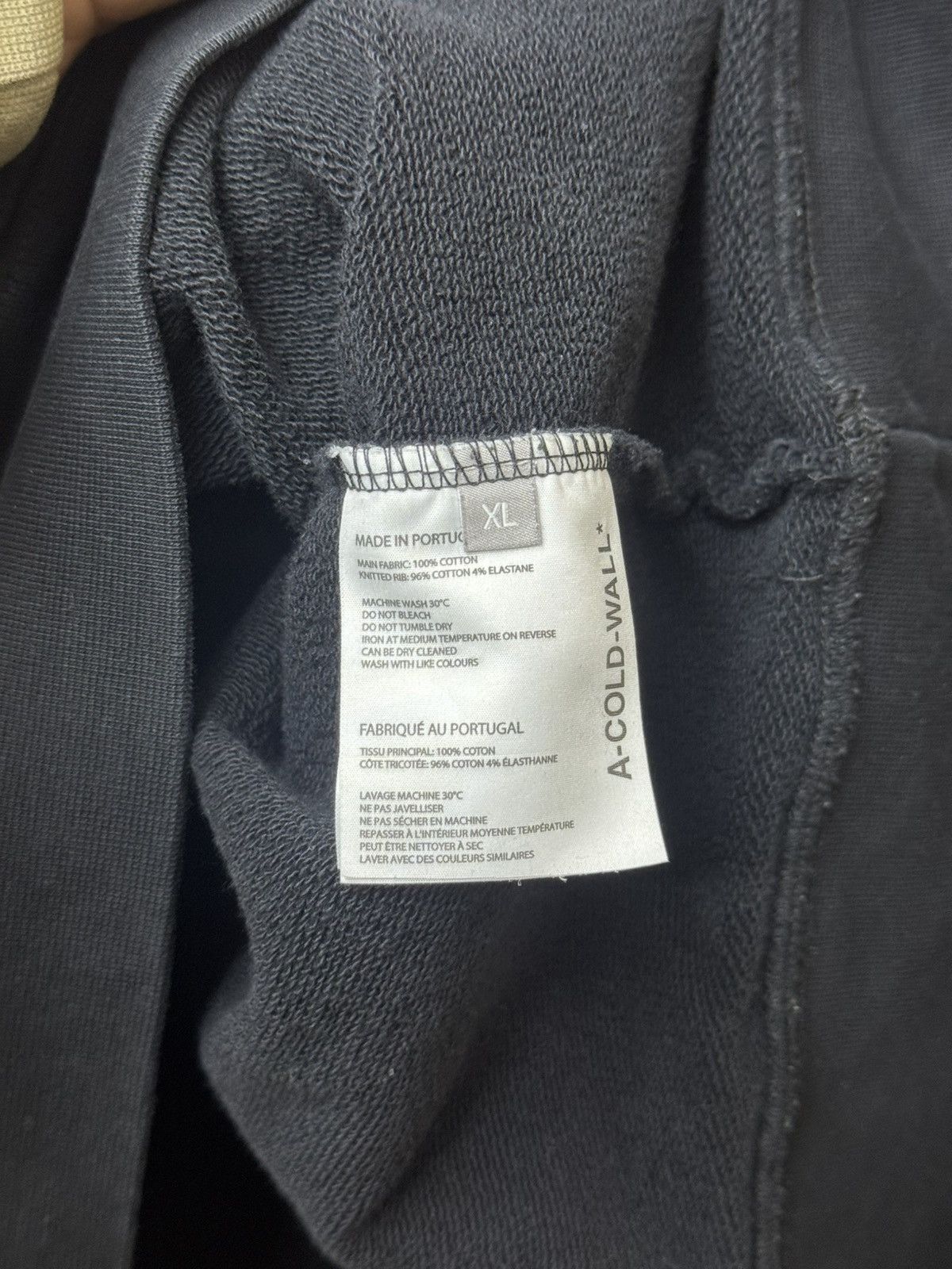 A-COLD-WALL* Essentials Hoodie ACW Size US XL / EU 56 / 4 - 6 Thumbnail