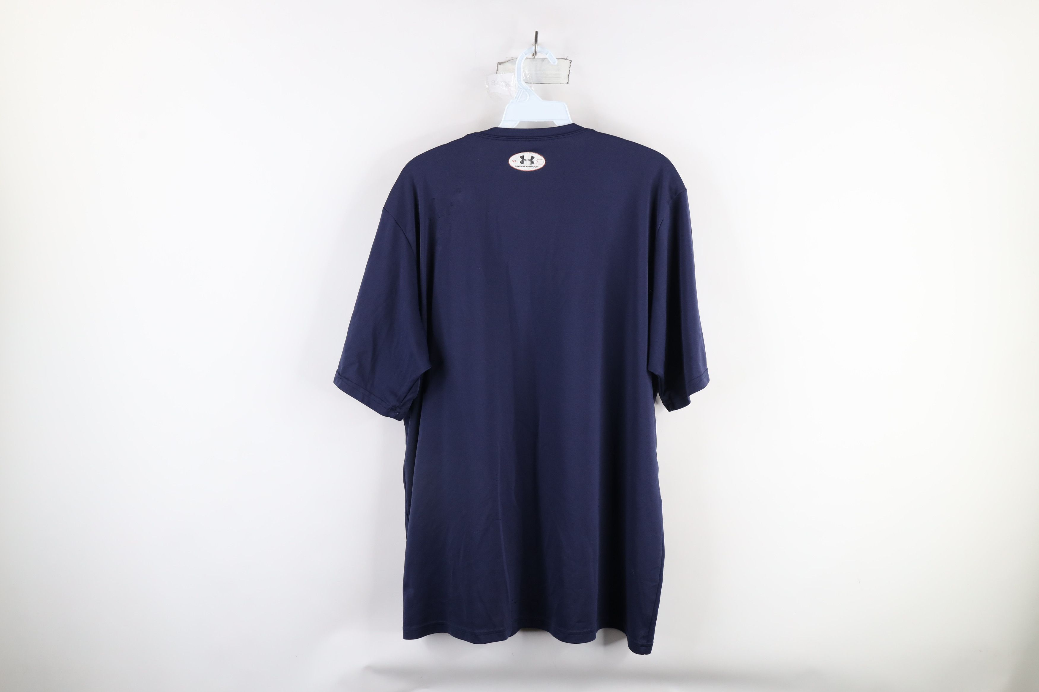 Under Armour × Vintage Vintage Under Armour Spell Out Training Gym T-Shirt Blue Size US XL / EU 56 / 4 - 11 Thumbnail