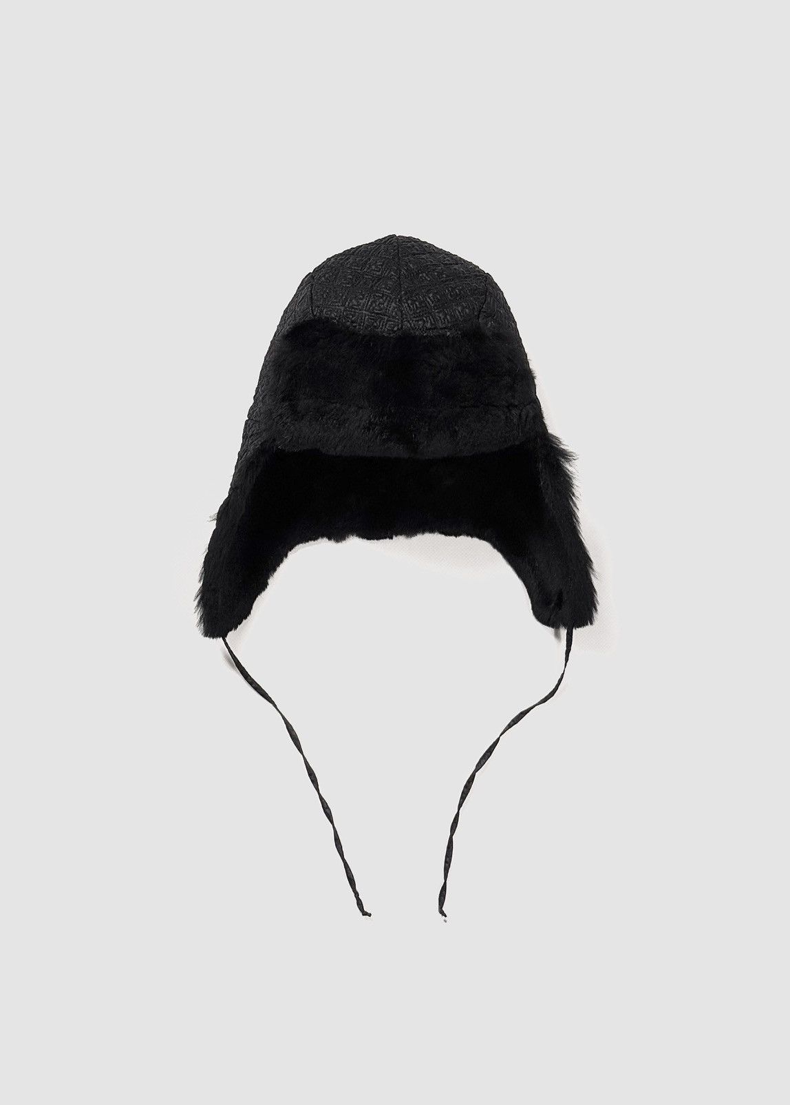 Fendi Fendi Fur FF Monogram Nylon Chapka Hat Size ONE SIZE - 5 Thumbnail