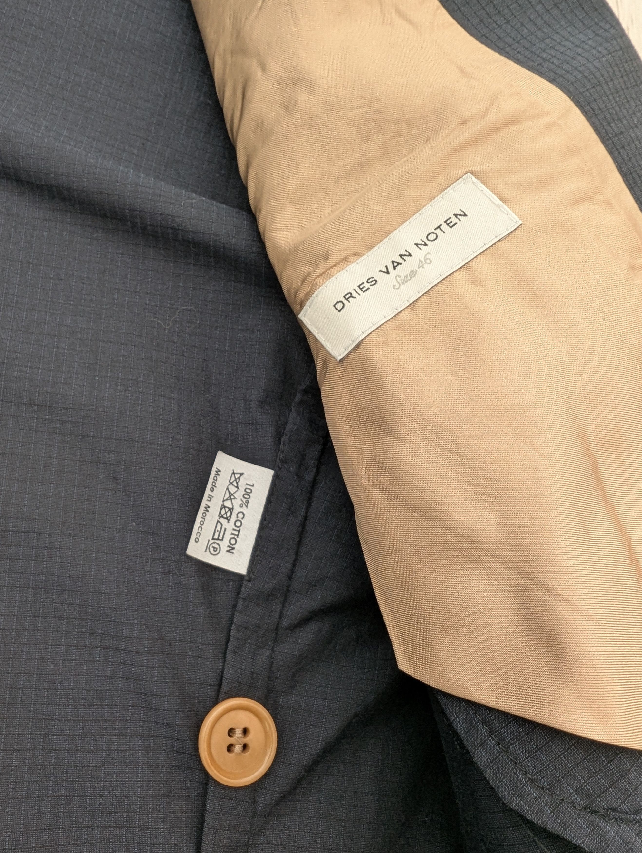 Dries Van Noten Lightweight textured blazer Size 46R - 3 Thumbnail