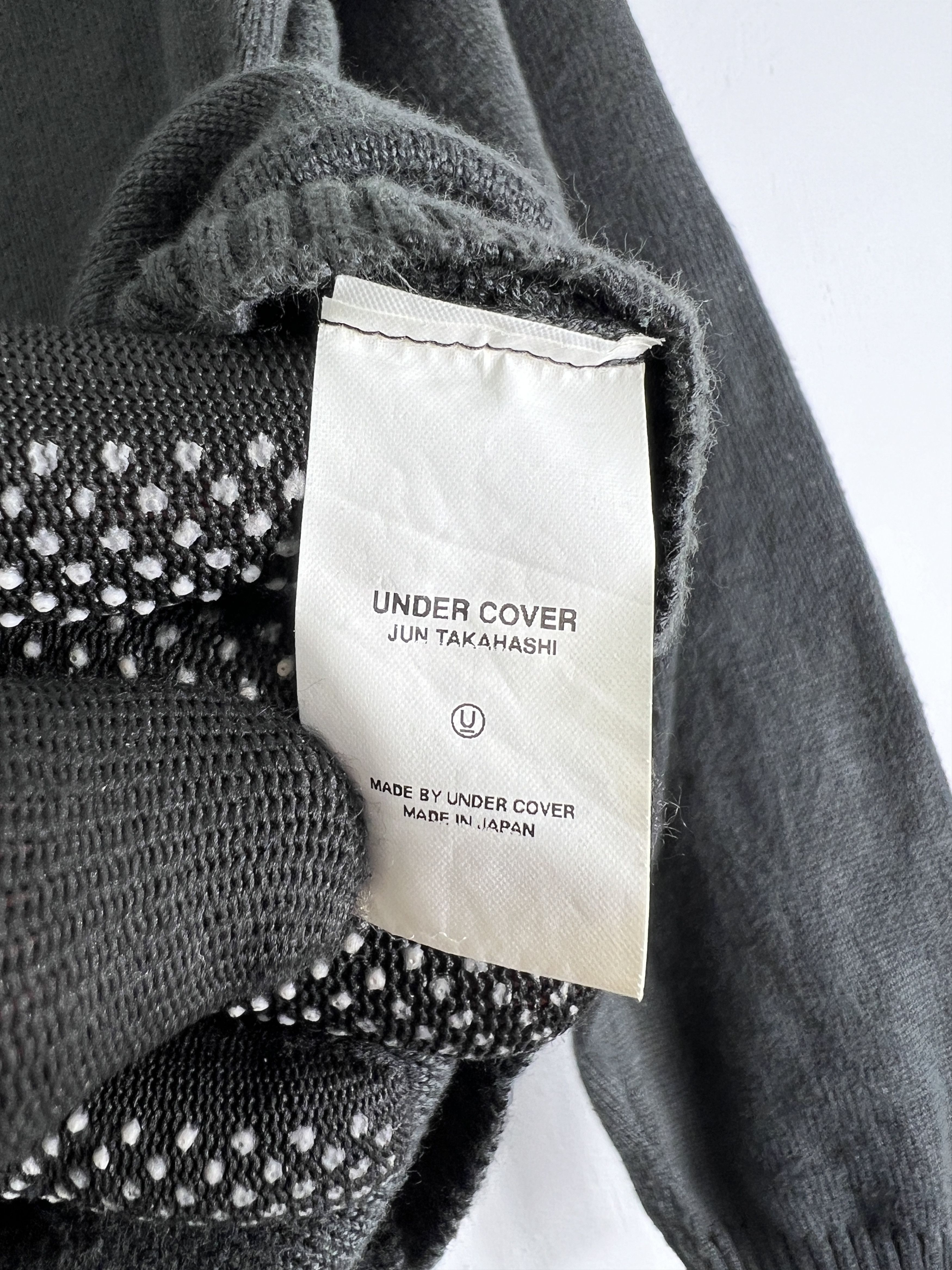 Undercover × Wtaps Under Cover2000 x WTAPS Knit Tie Cardigan (M) GTMP274 Size M / US 6-8 / IT 42-44 - 6 Thumbnail