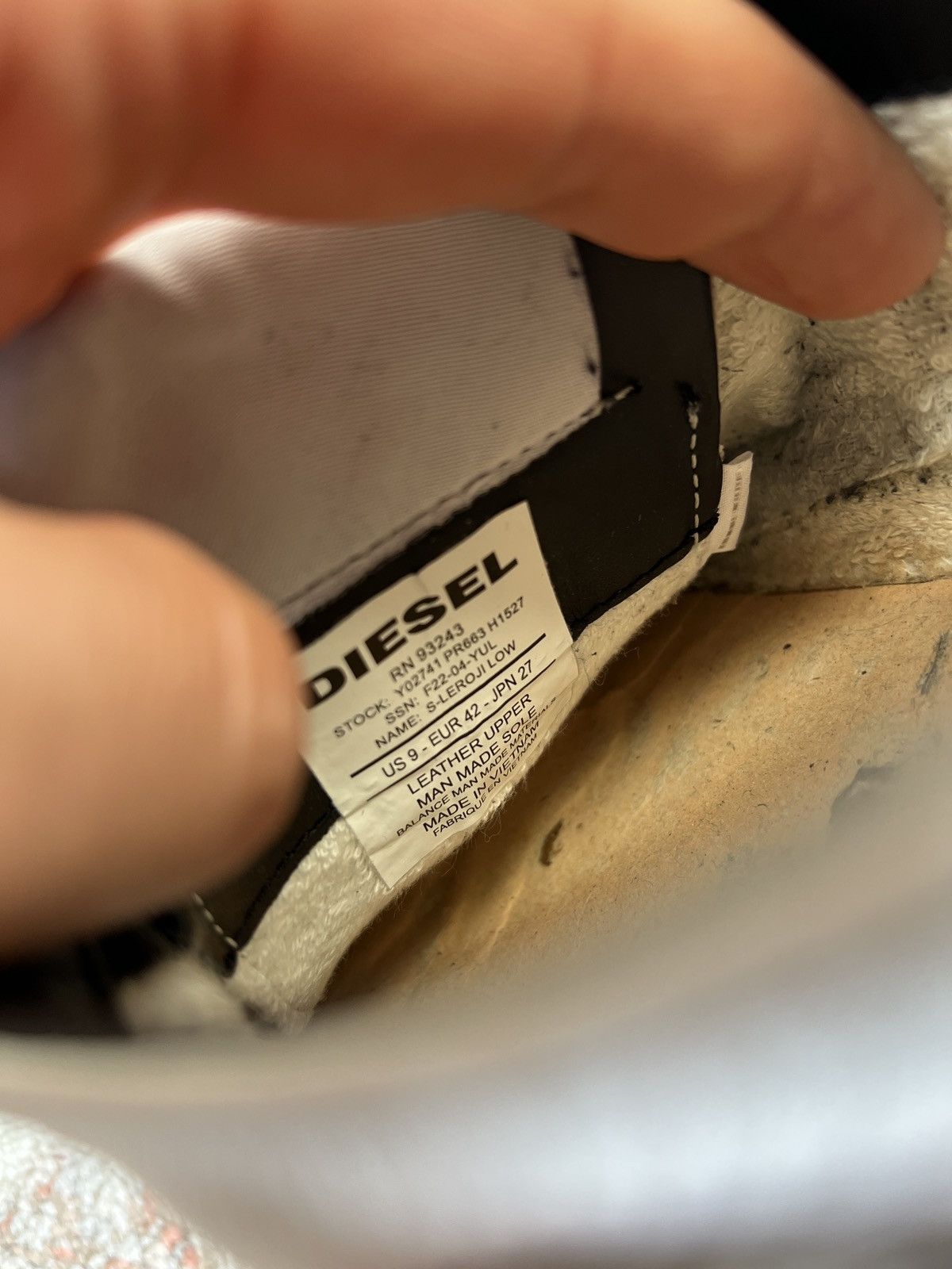 Diesel Diesel S-Leroji Low Sneakers Size US 9 / EU 42 - 9 Thumbnail