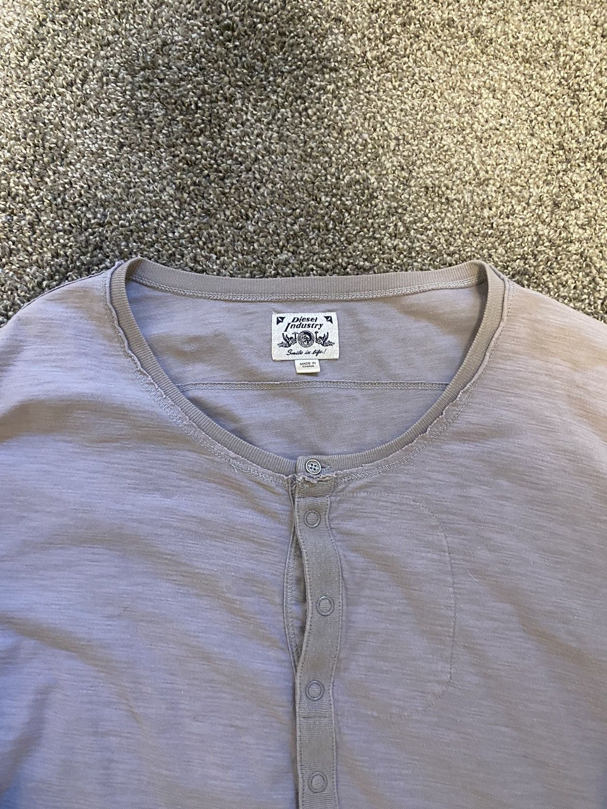 Diesel Wide neck half button Size US M / EU 48-50 / 2 - 3 Thumbnail