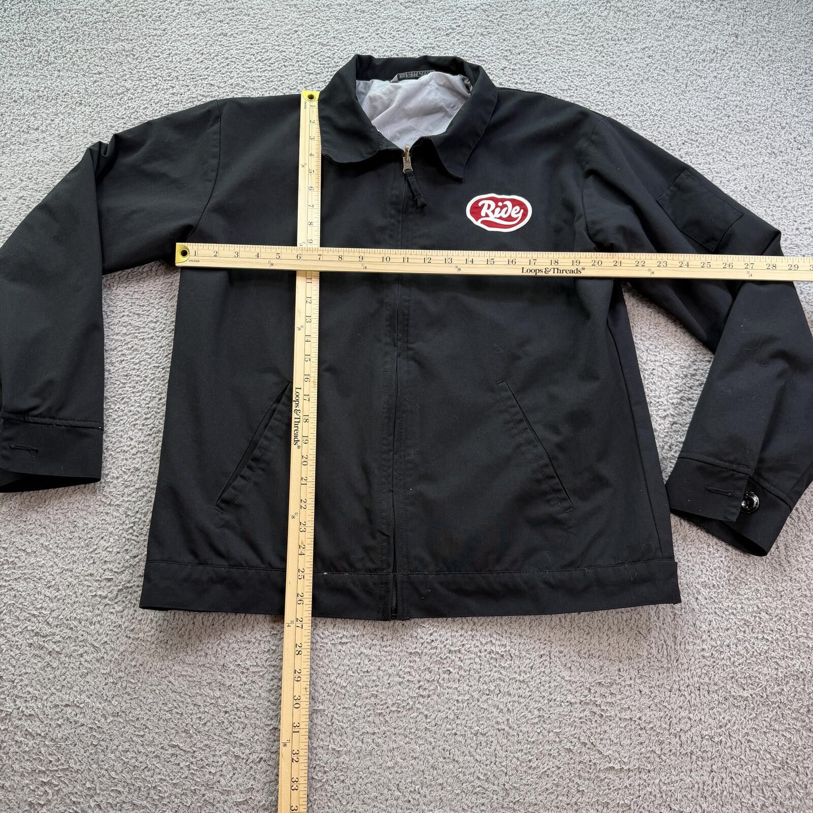 Other Ride Snowboards Jacket Black Workwear Quilted Lined Mens M Size US M / EU 48-50 / 2 - 3 Thumbnail