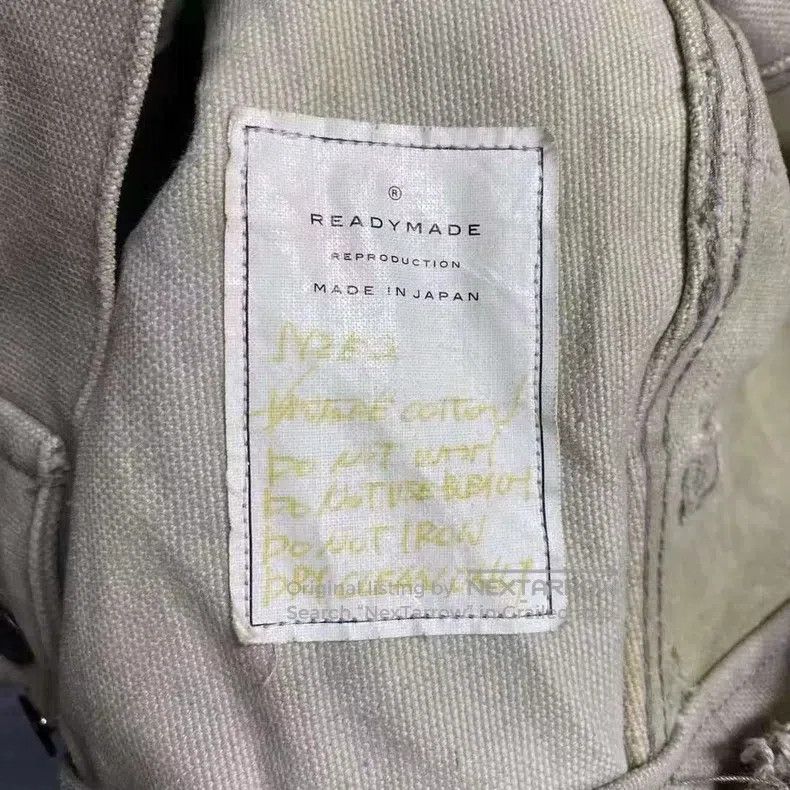 READYMADE Ready Made Distressed Stamp Logo Jacket Size US M / EU 48-50 / 2 - 4 Thumbnail