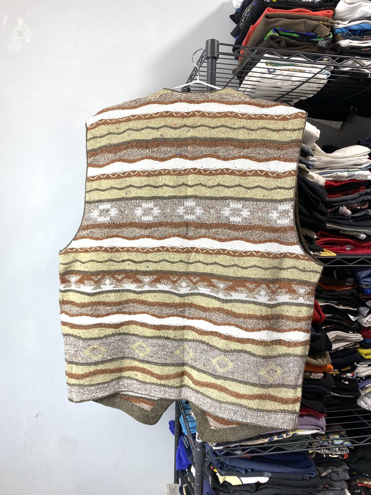 Coogi Rare! Vintage Coogi Style Vest Sweater Western Cowboy Style Size US L / EU 52-54 / 3 - 9 Thumbnail