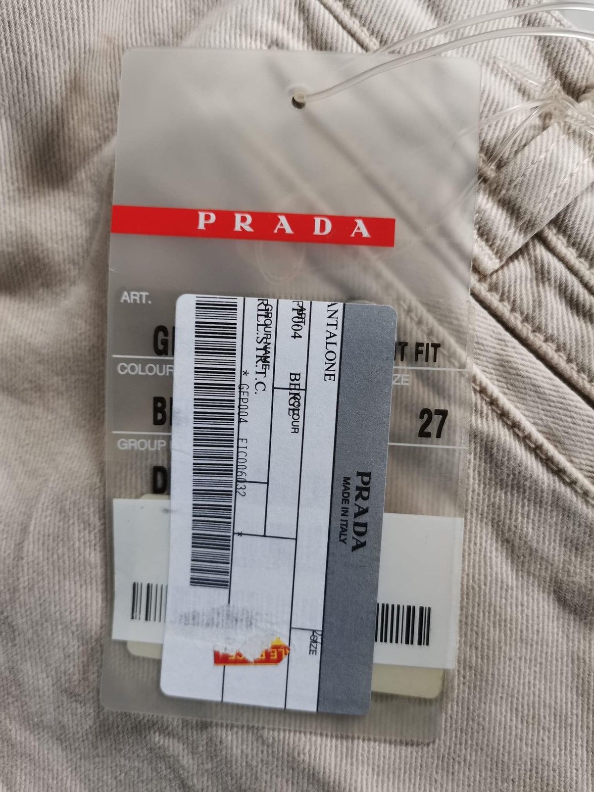 Prada Prada Straight Fit Pants Size 27" / US 4 / IT 40 - 5 Thumbnail