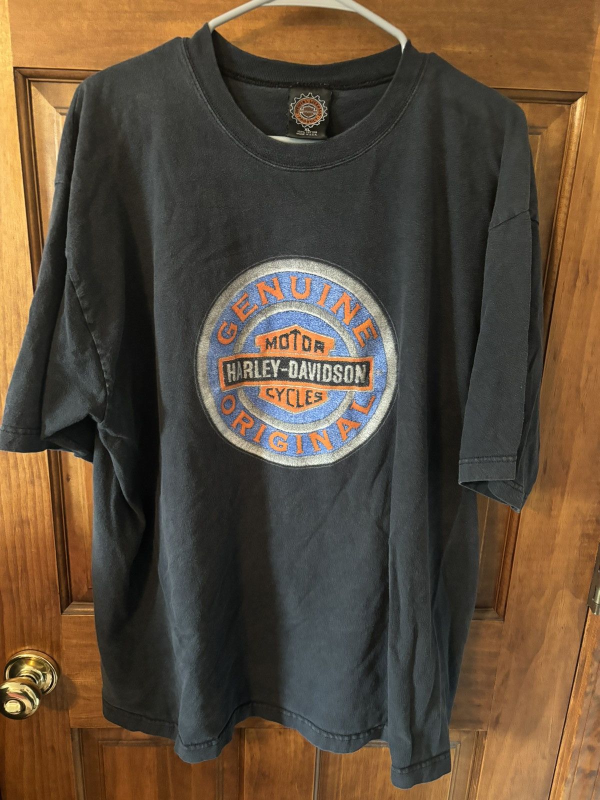 Harley Davidson × Vintage Vintage Harley Davidson TShirt Size US XL / EU 56 / 4 - 1 Thumbnail