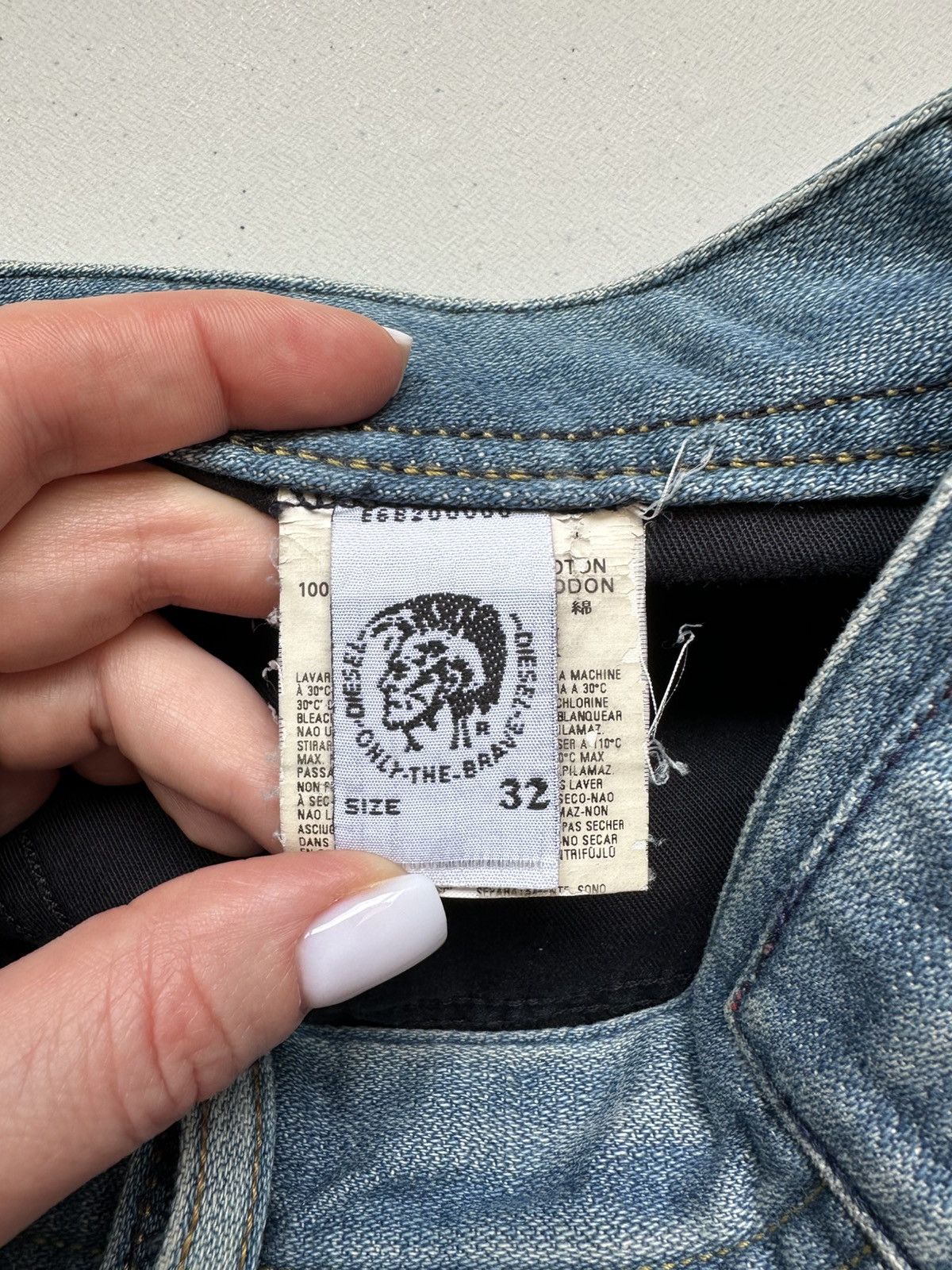 Diesel Diesel Baggy Jeans Denim Distressed Size US 32 / EU 48 - 10 Thumbnail