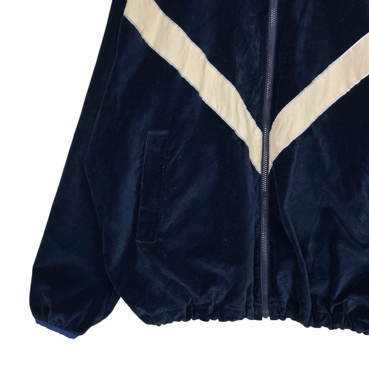 Japanese Brand × Sunny Sports 💥SUNNY SPORT VELVET ZIPPER BOMBER JACKET Size US L / EU 52-54 / 3 - 3 Thumbnail