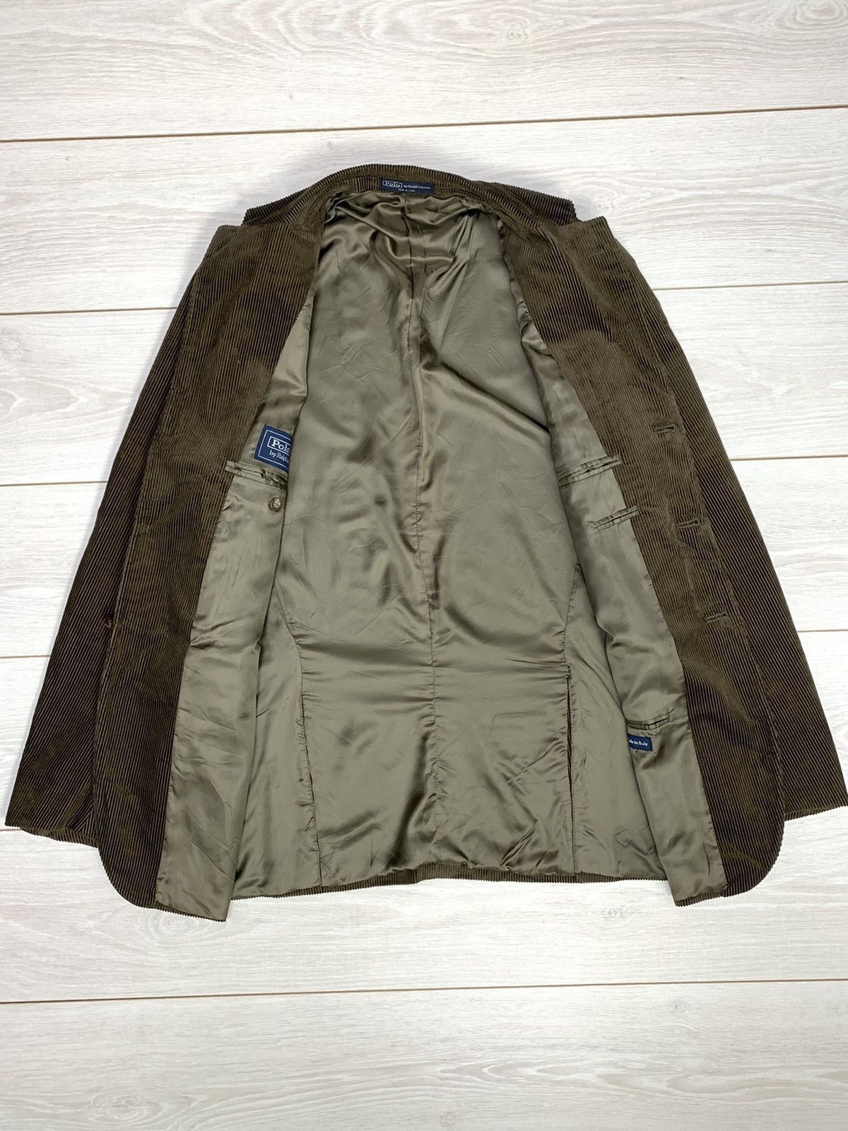 Polo Ralph Lauren Vintage POLO RALPH LAUREN Corduroy Blazer Work Jacket Size 52R - 5 Thumbnail