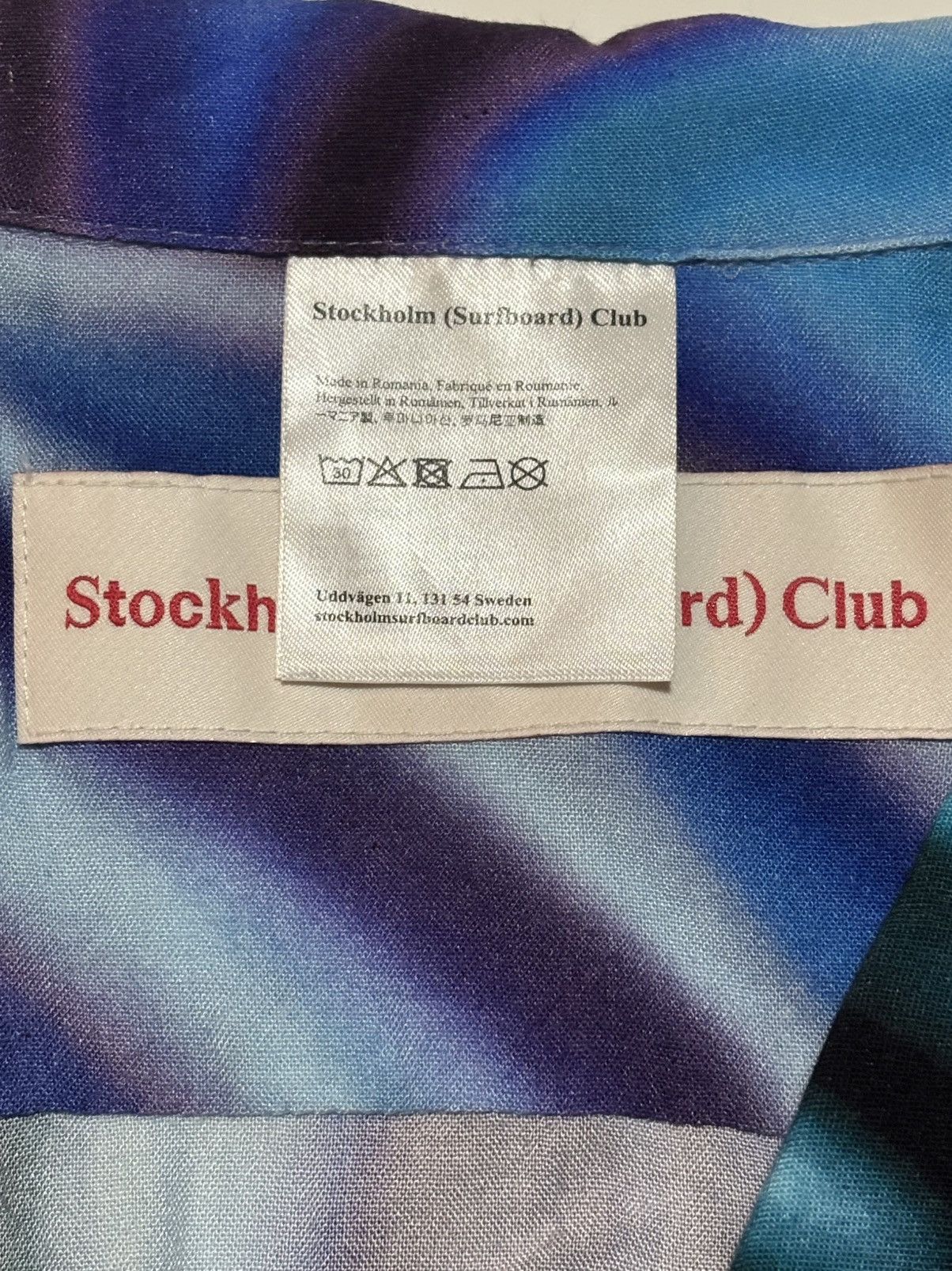 Stockholm Surfboard Club Stockholm Surfboard Club Button up shirt Size US S / EU 44-46 / 1 - 3 Thumbnail