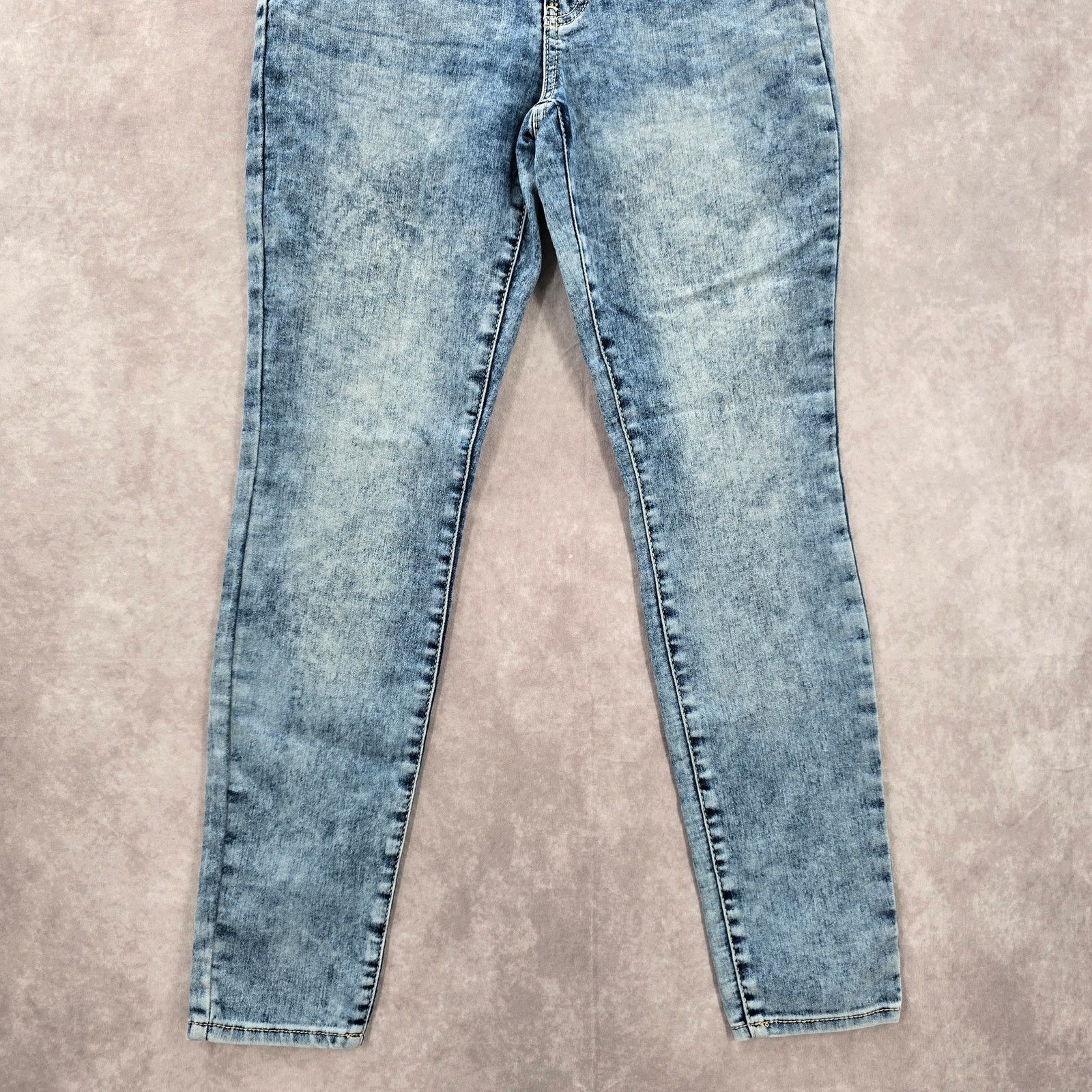 Other No Boundaries Blue Button Jeans Pants Size 9 Size 30" / US 8 / IT 44 - 4 Thumbnail