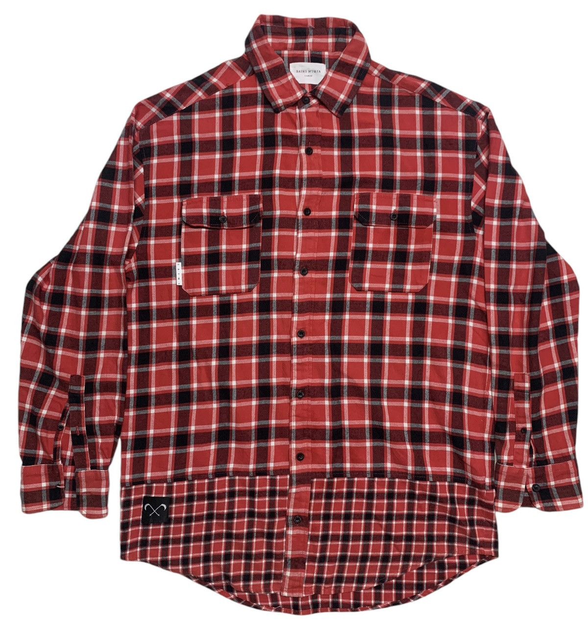 Designer Saint morta flannel shirt Size US M / EU 48-50 / 2 - 2 Thumbnail