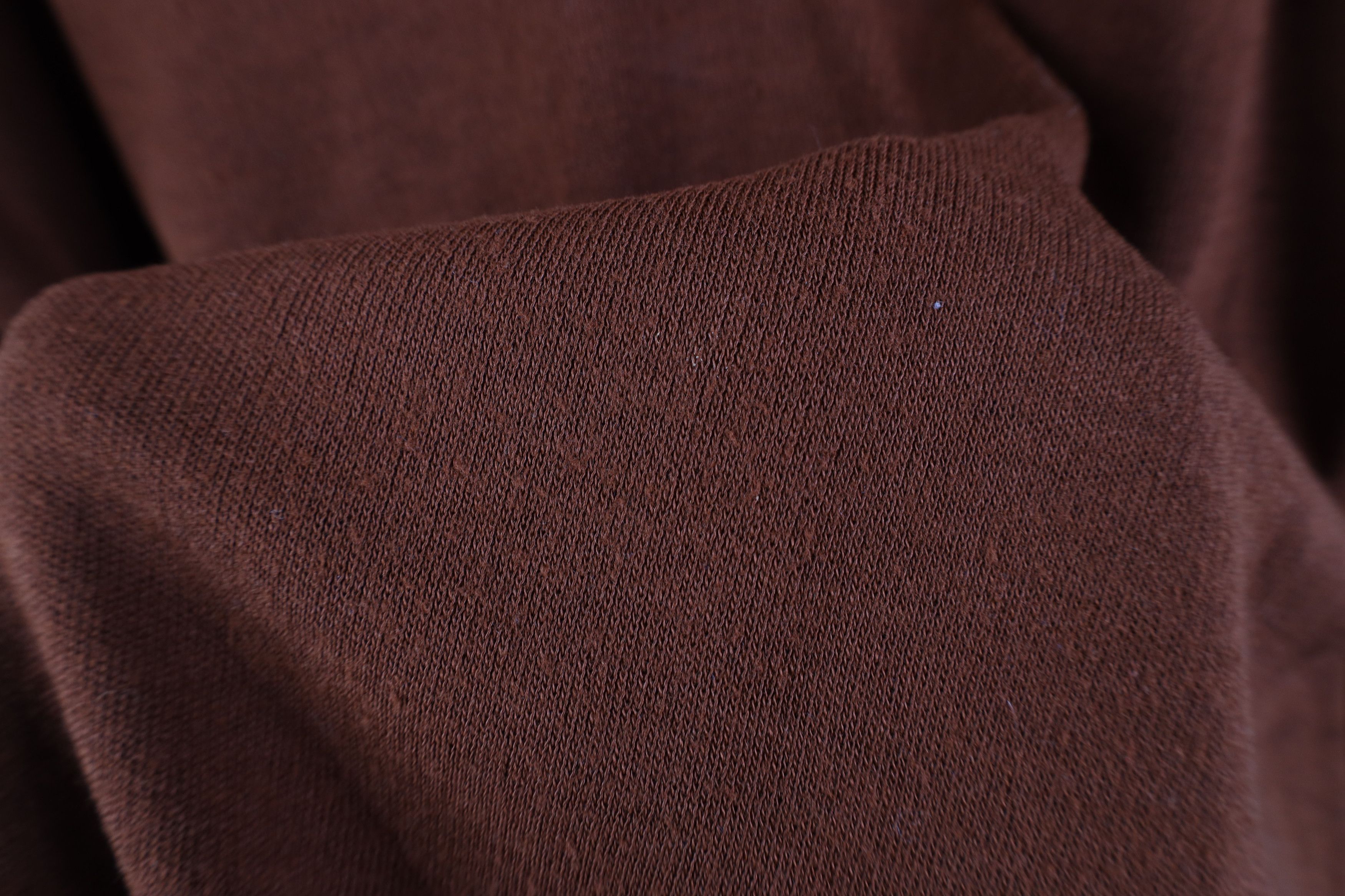 Vintage Vintage 70s Streetwear Knit V-Neck Sweater Rust Brown USA Size US XL / EU 56 / 4 - 6 Thumbnail