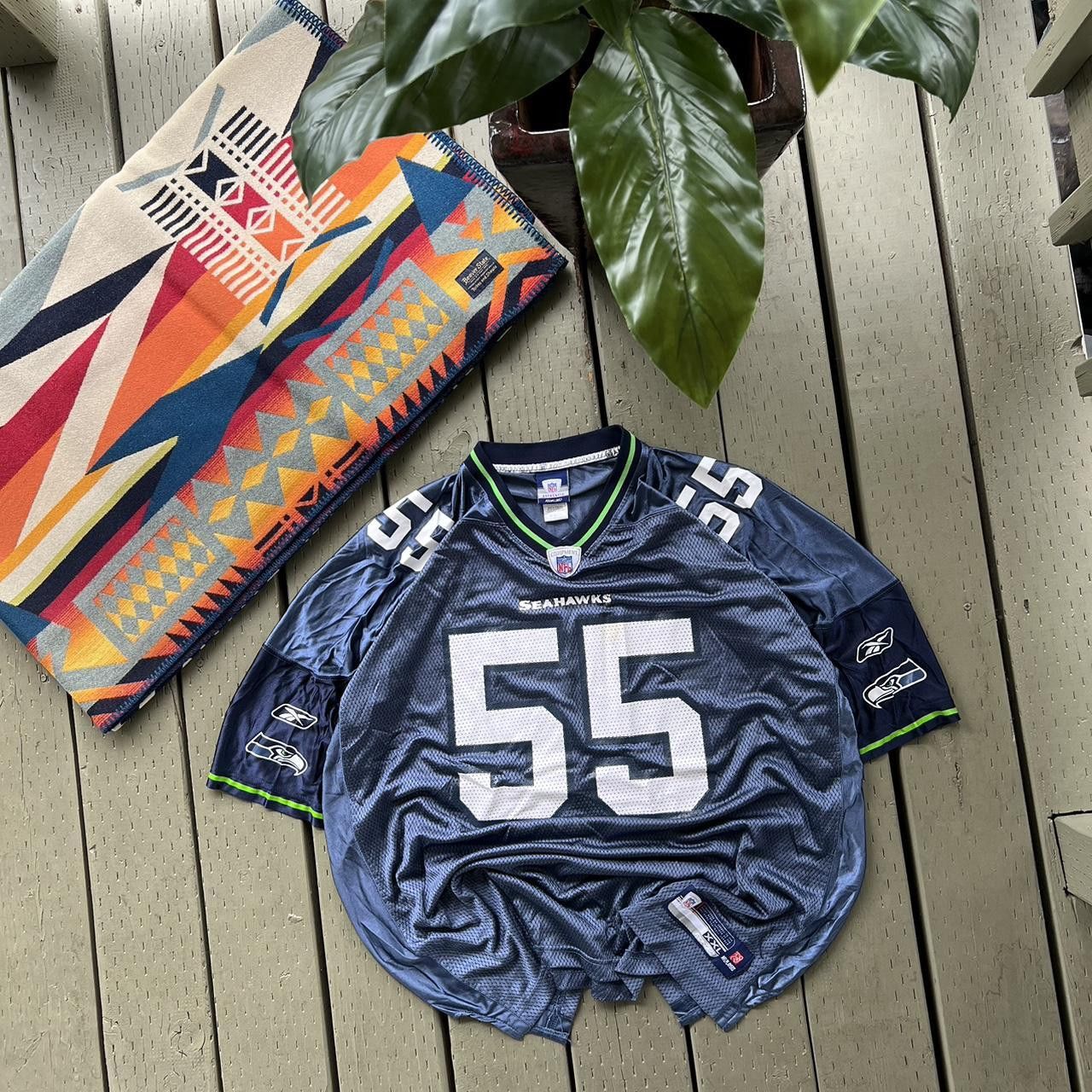 NFL Seattle Seahawks Reebok Darryl Tapp Jersey Size US XXL / EU 58 / 5 - 1 Thumbnail